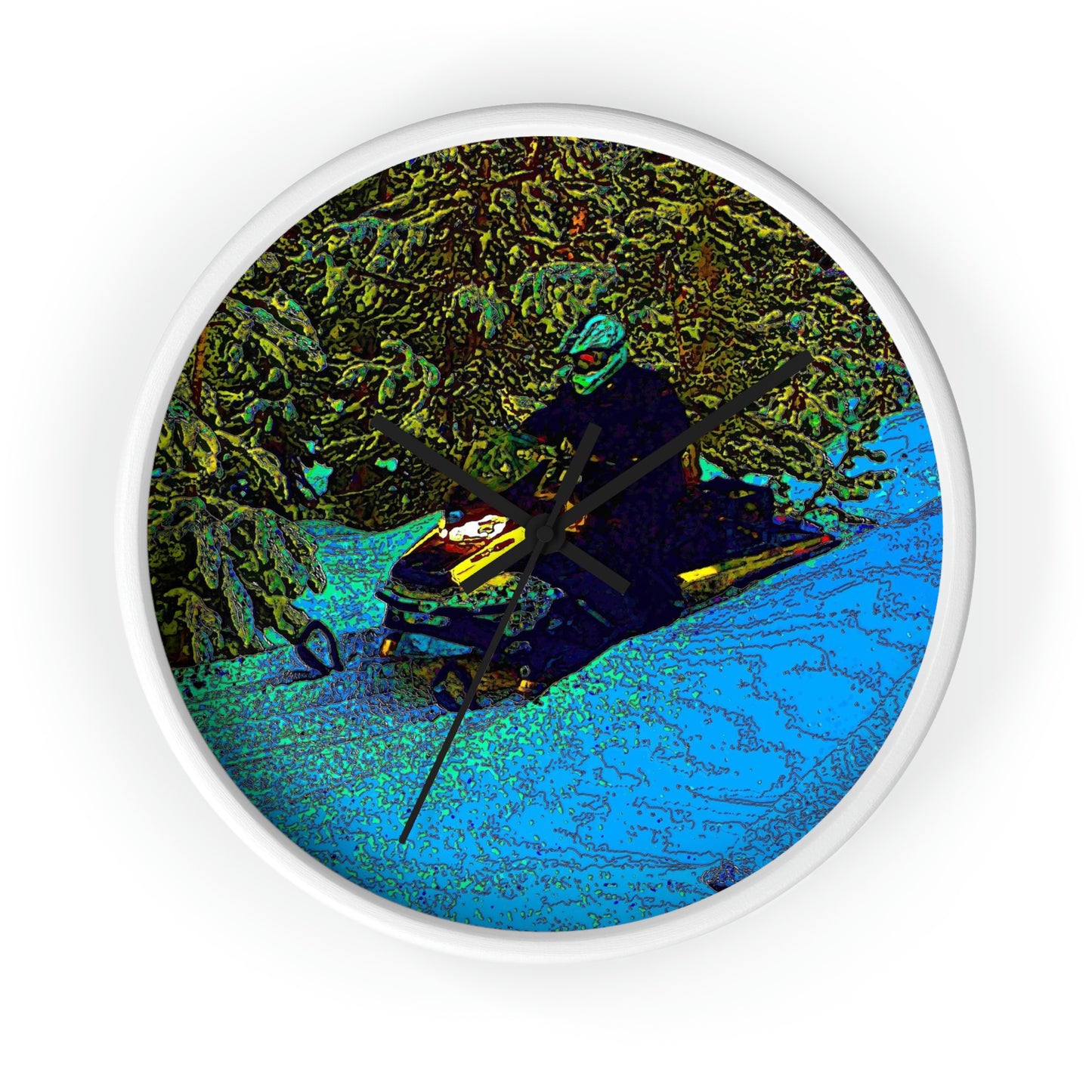Wall clock ... Yep ... "Another Day ... Riding Through The Wilderness ... " ... February 2023 ... Original Works ...