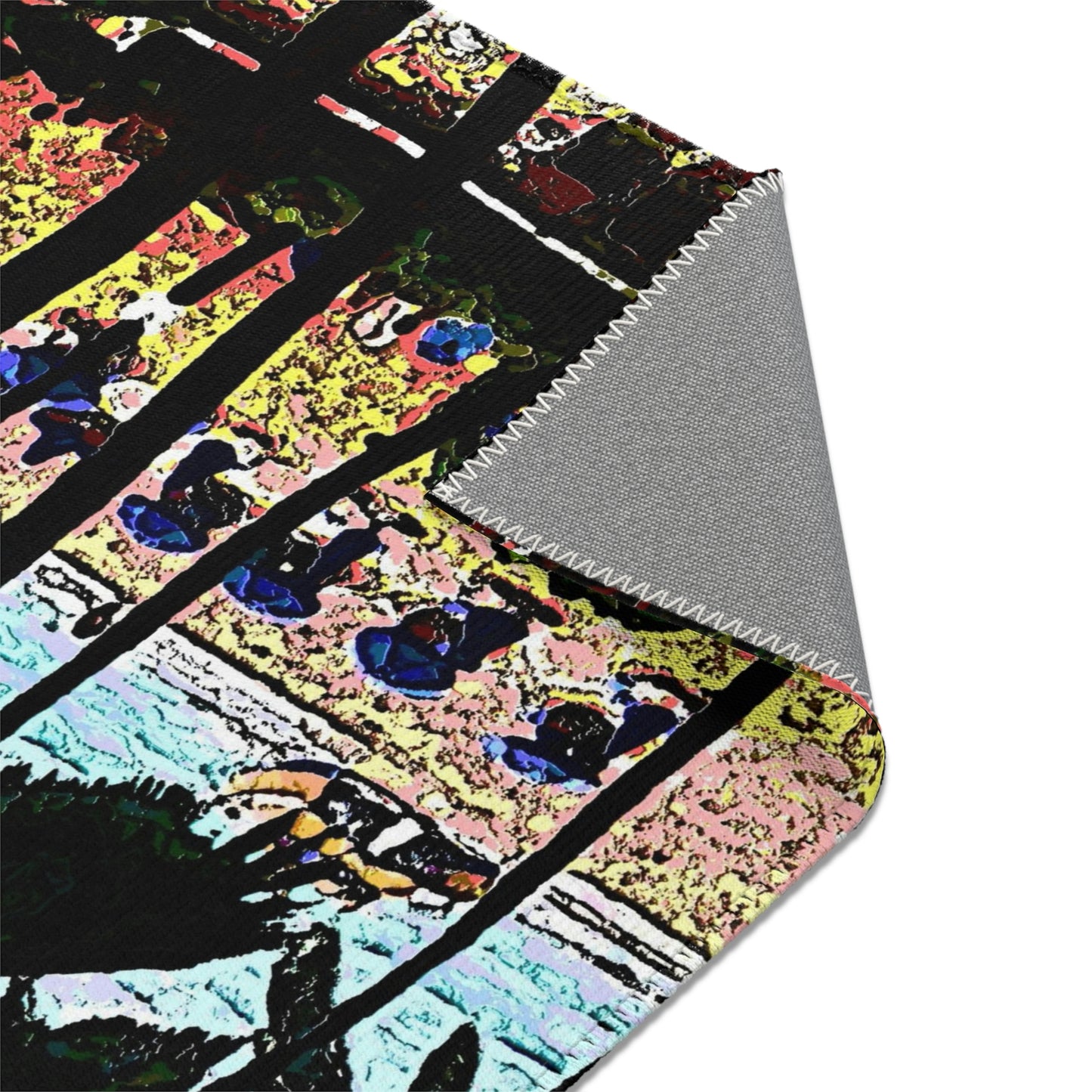 Area Rugs ... "A Beautiful Beach Amongst The Palms" ... The Outrigger Waikiki, Honolulu, Oahu ... Original Works ...