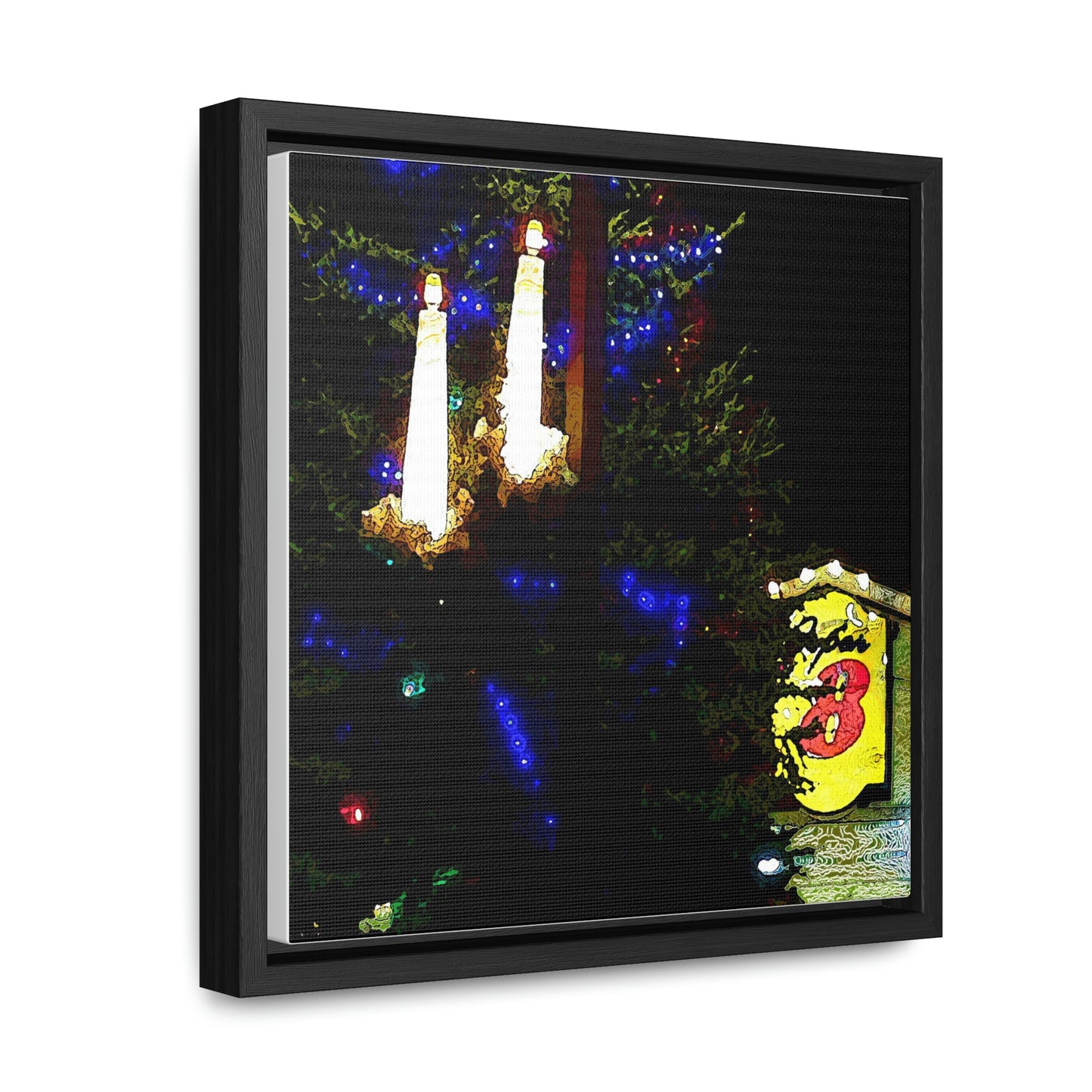 Gallery Canvas Wraps, Square Frame ... A Very Nice Super-8 'On The Praire' ... Grangeville, Idaho ... Jan23 ... Original Works ...