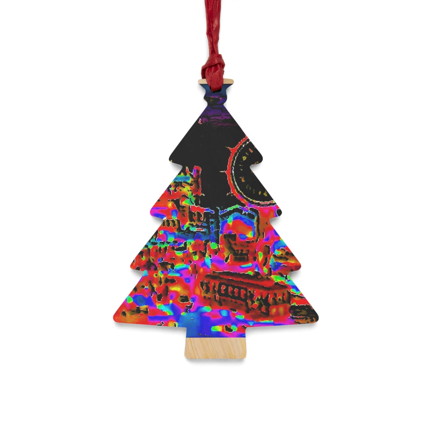 Wooden Ornaments ... "No.9 Fishermen's Grotto - Fishermen's Wharf, SF, California" ... Family Archives: 1970's ... Original Works ...
