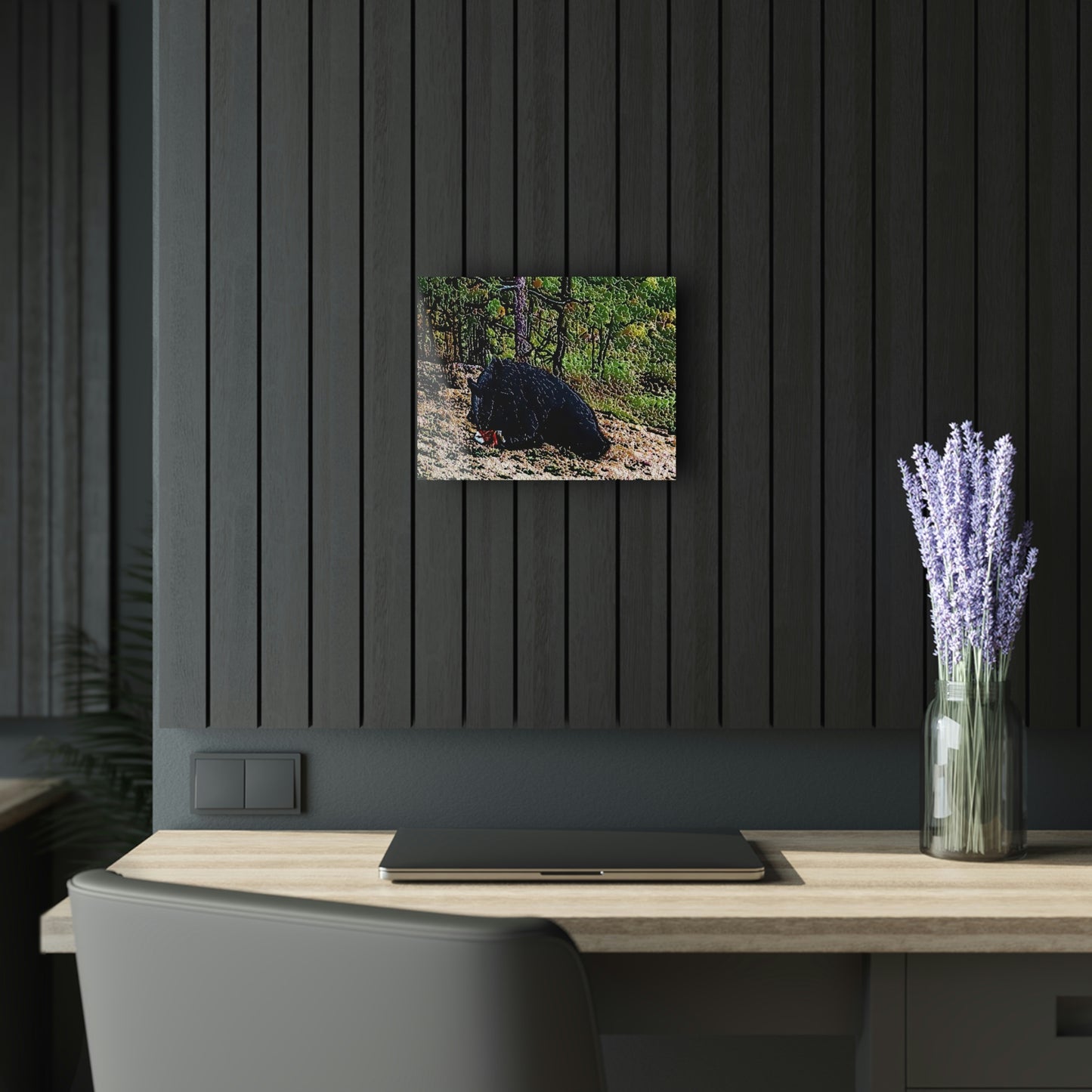 Acrylic Prints (French Cleat Hanging) ... RCY: "Rhett Creek Yogi ... '500 Lbs Of Autumn Season Hunger' ..."  ... September 2022 ... Central Idaho ... Original Works ...