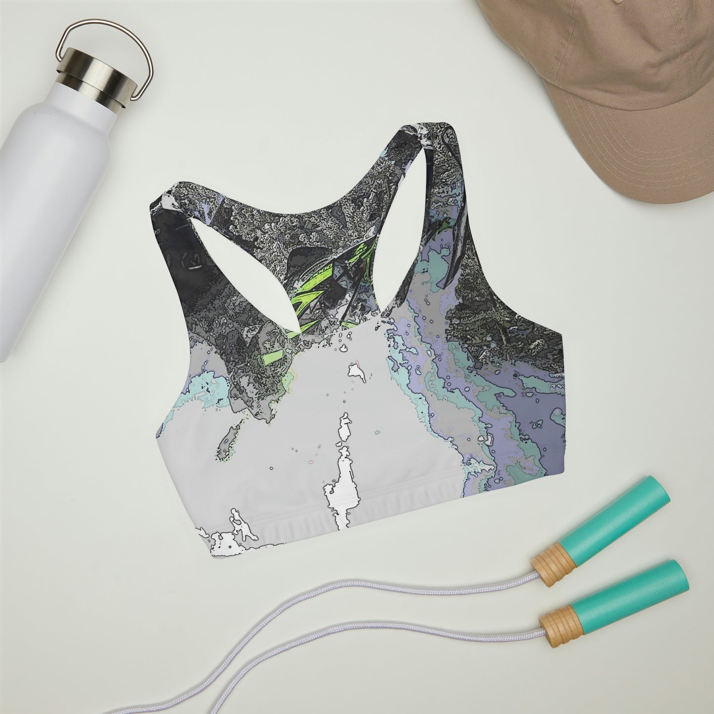 Girls' Double Lined Seamless Sports Bra ... Come Fly With The Professionals ... CIP-Airways ... 'Getting-Er-Done' ... Original Works ... December 2022 ...