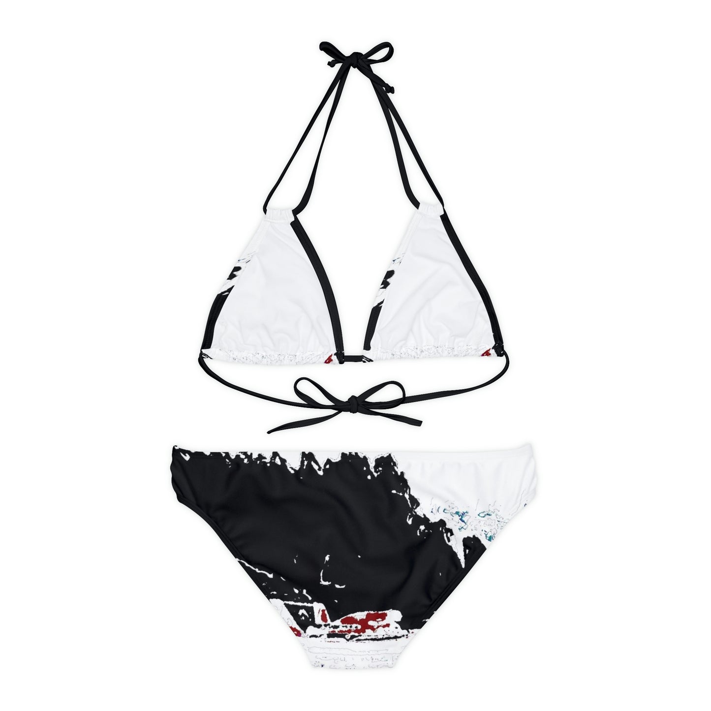 Strappy Bikini Set ... Seattle Columbia Cup On Lake Washington ... "Dave Wilcox Heads For The Win" ... Associate Gift-Photo ... Original Works ...