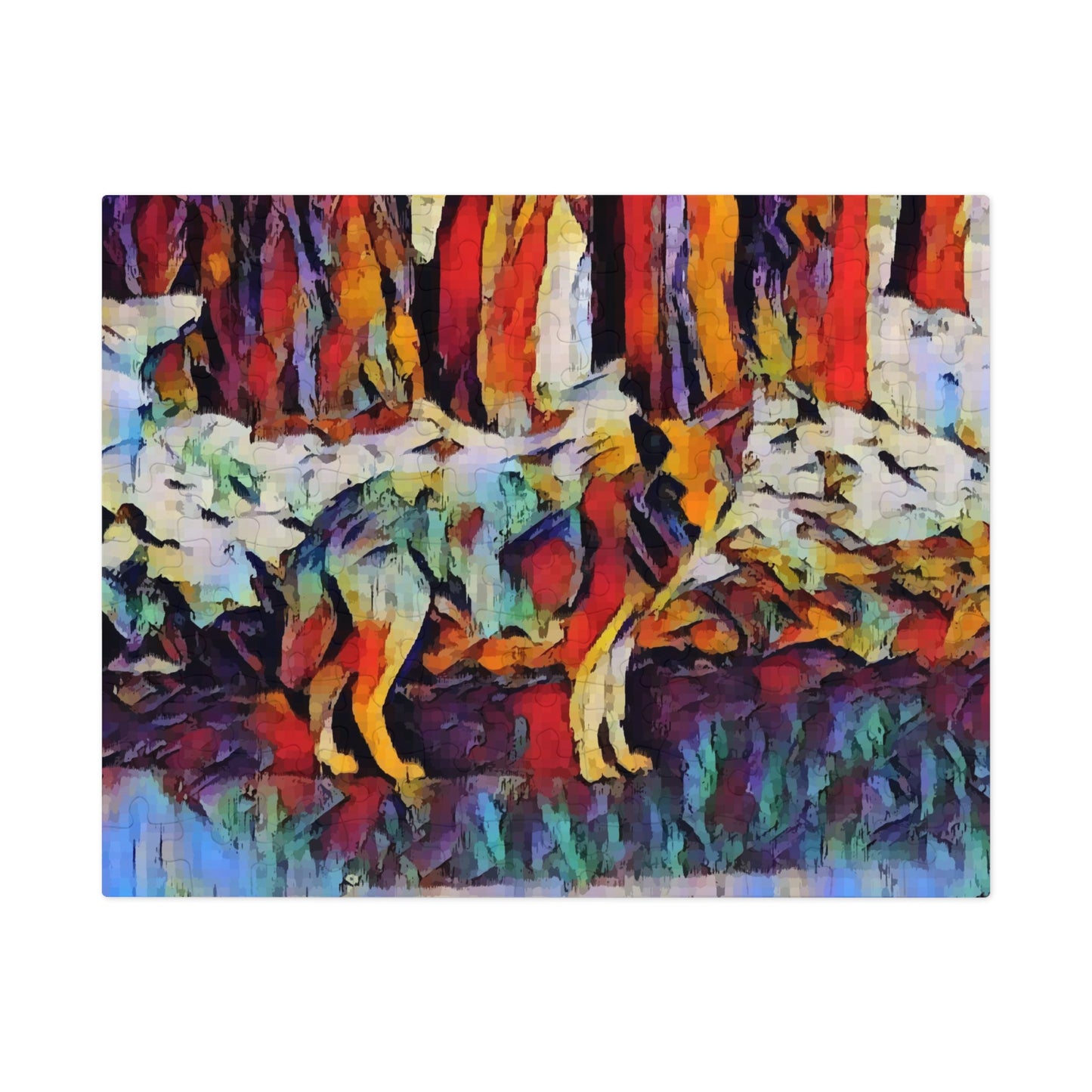 Jigsaw Puzzle (30, 110, 252, 500,1000-Piece) ... Coyote ... "Yosemite Valley: Circa May23 ... KPH Base Photo" ... Original Works ...
