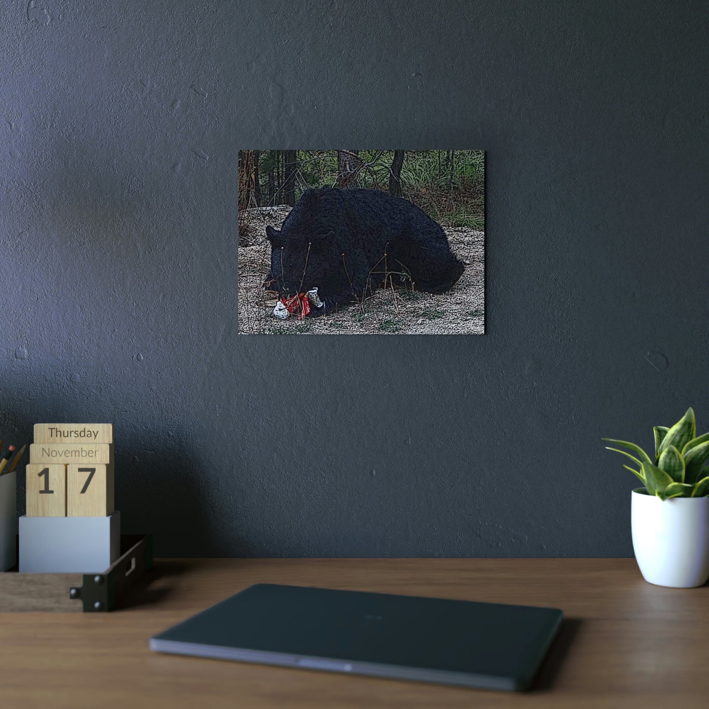 Aluminum Composite Panels ... A Local 'Yogi_3' ... RCY: "Rhett Creek Yogi: 500#'s Of Hungry Black Bear" ... 28-29Sep23 ... Original Works ... Client Project-Folio ...