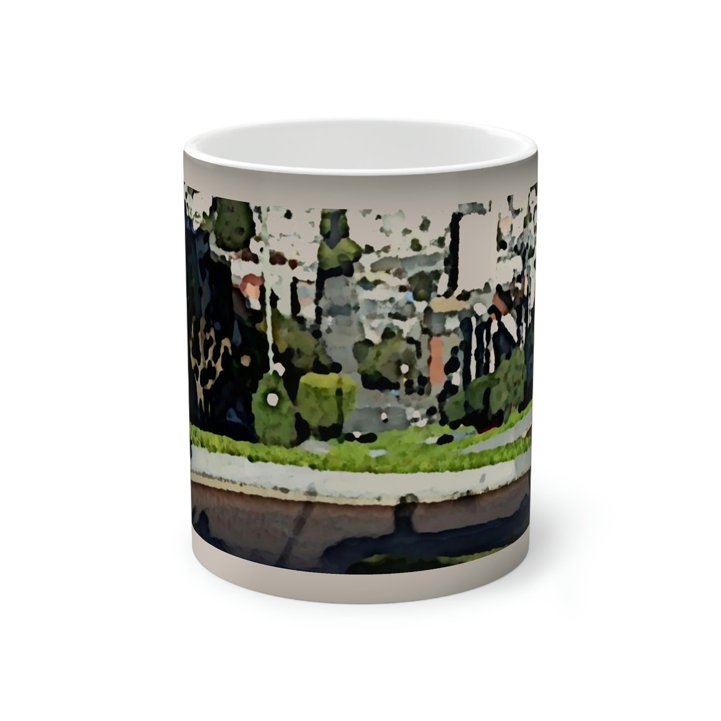 Color-Changing Mug, 11oz ...  "Lombard Street San Francisco, CA, USA" ... Family Archives 1970's ... Original Works ...