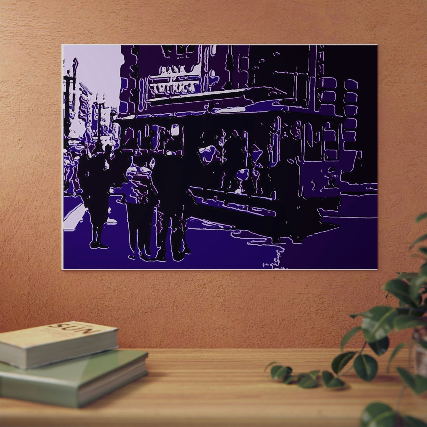 Aluminum Composite Panels ... "Cable Car Turnaround Round-About" ... 'The End Of The Line' ... Family Archives (Father) ... Original Works ...