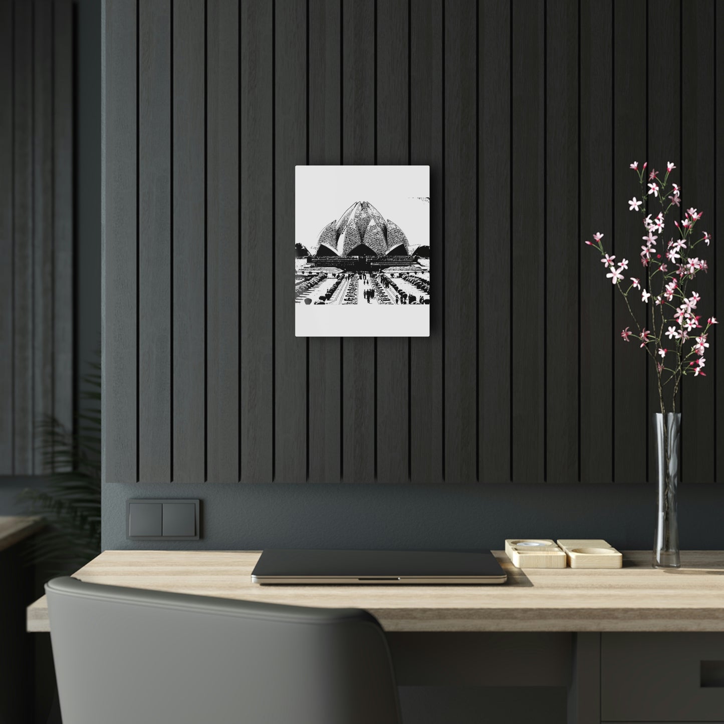 Acrylic Prints ... 'Bahai'i House-Of-Worship' ... "Lotus Temple: Delhi, India, 2008" ... Original Works ...
