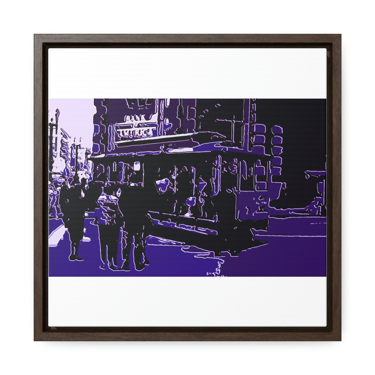 Gallery Canvas Wraps, Square Frame ... San Francisco ... 'Rice-A-Roni-A-San Francisco Treat' ... "A Cable Car Classic" ... Family Archives: 1973 ... Original Works ...