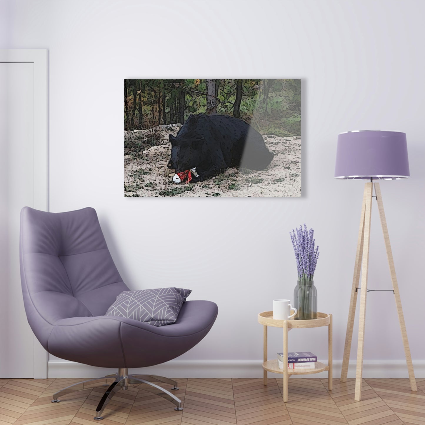 Acrylic Prints ... RCY: "Rhett Creek Yogi ... '500 Lbs Of Autumn Season Hunger' ..."  ... September 2022 ... Central Idaho ... Original Works ...