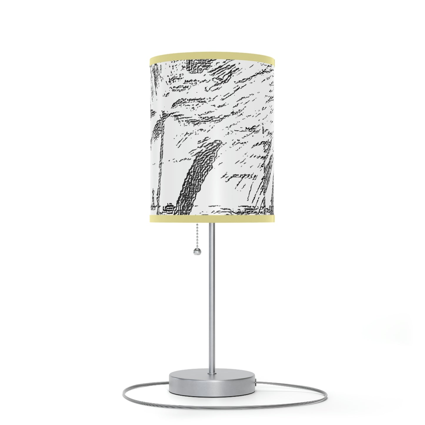 Lamp on a Stand, US|CA plug ... "The Royal Hawai'ian: Waikiki Beach_Beach" ... Honolulu, HI ... Ocotber 2014 (Halloween) ... Original Works ...