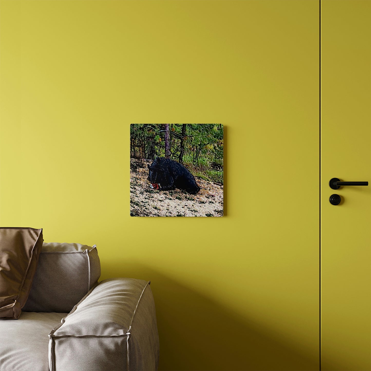 Acrylic Wall Art Panels ... RCY: "Rhett Creek Yogi ... '500 Lbs Of Autumn Season Hunger' ..."  ... September 2022 ... Central Idaho ... Original Works ...