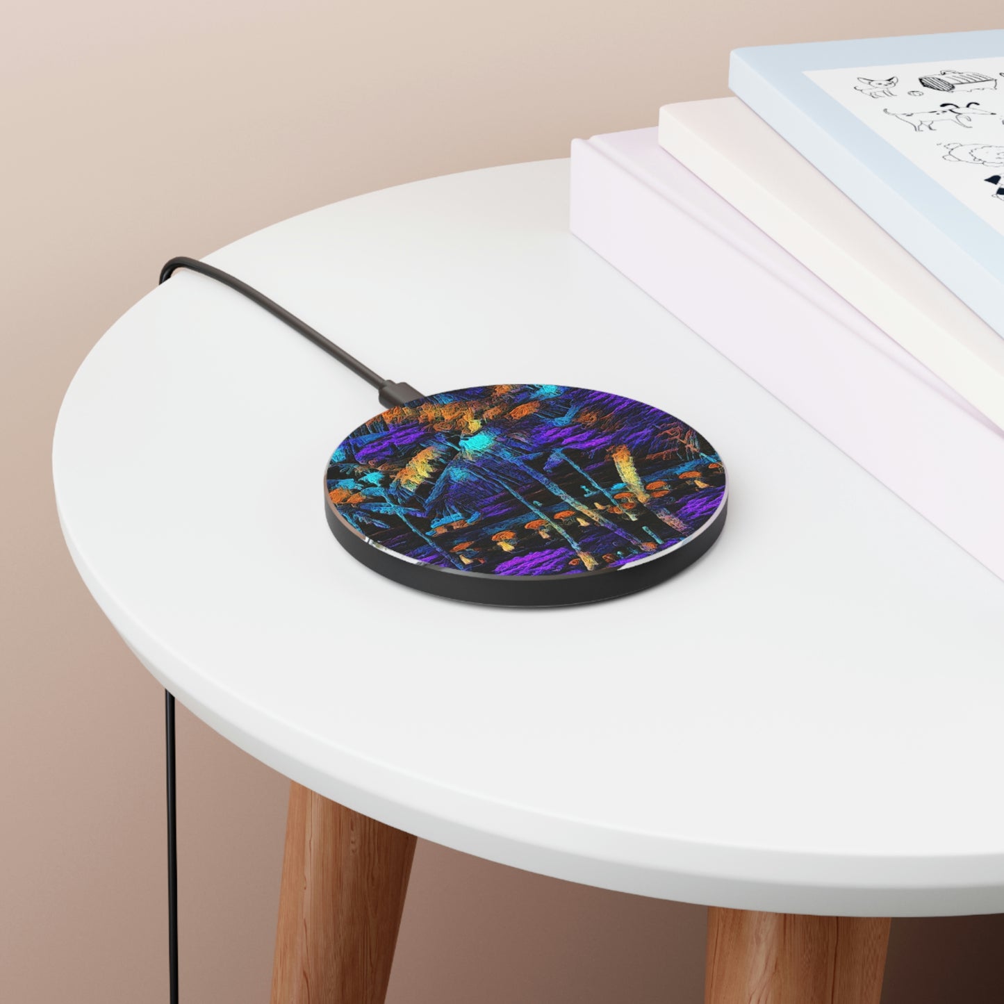 Wireless Charger ... "The Royal Hawai'ian: Waikiki Beach_Beach" ... Honolulu, HI ... October 2014 (Halloween) ... Original Works ...