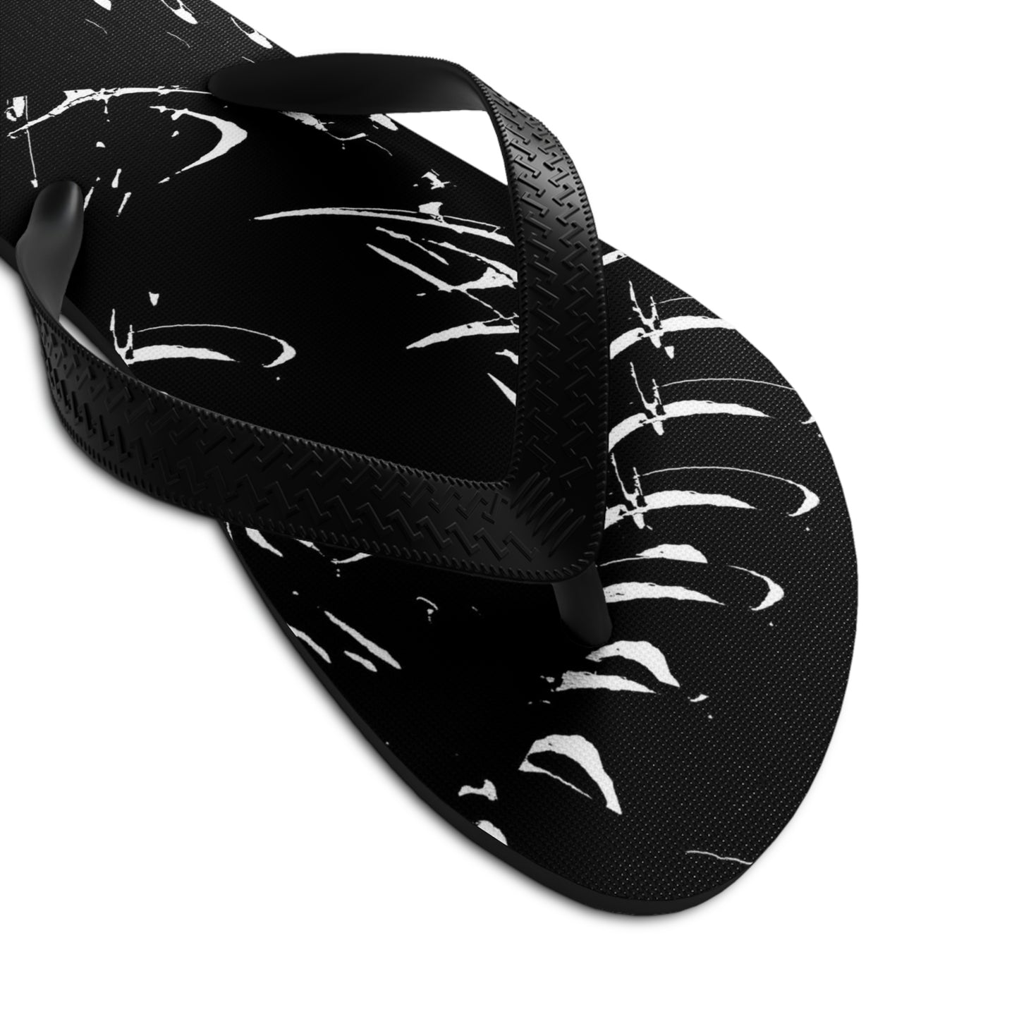 Unisex Flip-Flops ... "Waning Moon" ... Central Idaho ... October 2022 ... Rendering Time: 22 Hours ... Original Works ...