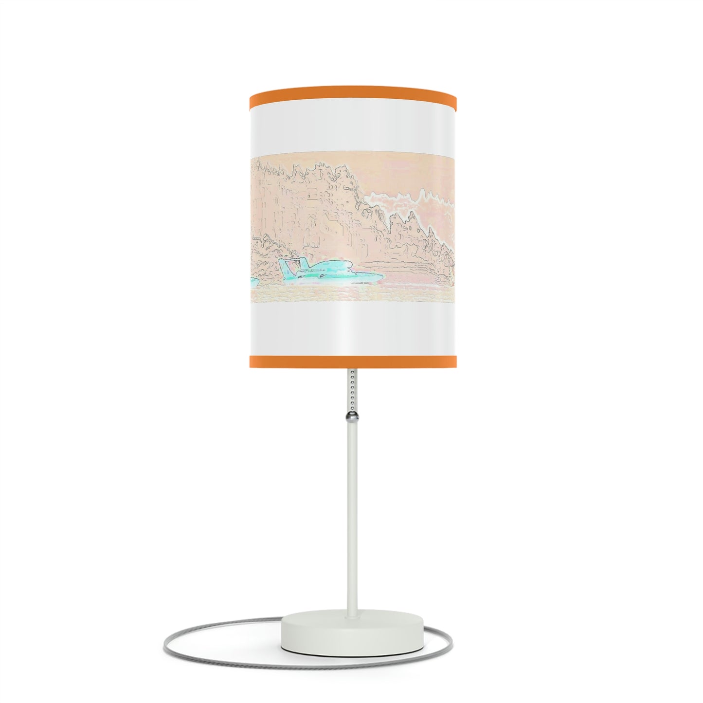 Lamp on a Stand, US|CA plug ... Seattle Columbia Cup On Lake Washington ... "Dave Wilcox Heads For The Win" ... Associate Gift-Photo ... Original Works ...