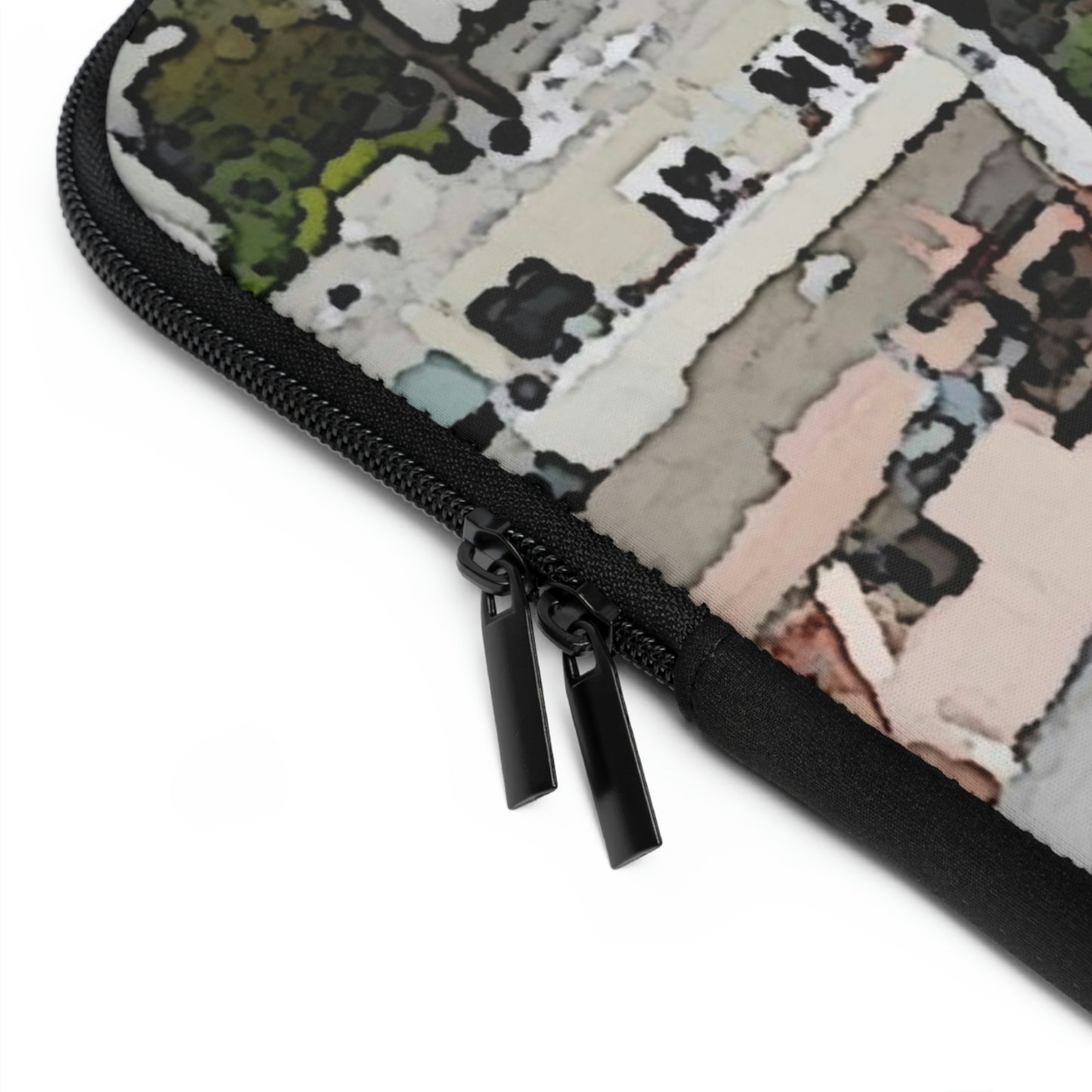 Laptop Sleeve ... A Crazy Street ... 'Eight Winding Curve-Switchbacks' ... "Lombard Street, San Francisco, CA' ... Family Archives: 1970's ... Original Works ...