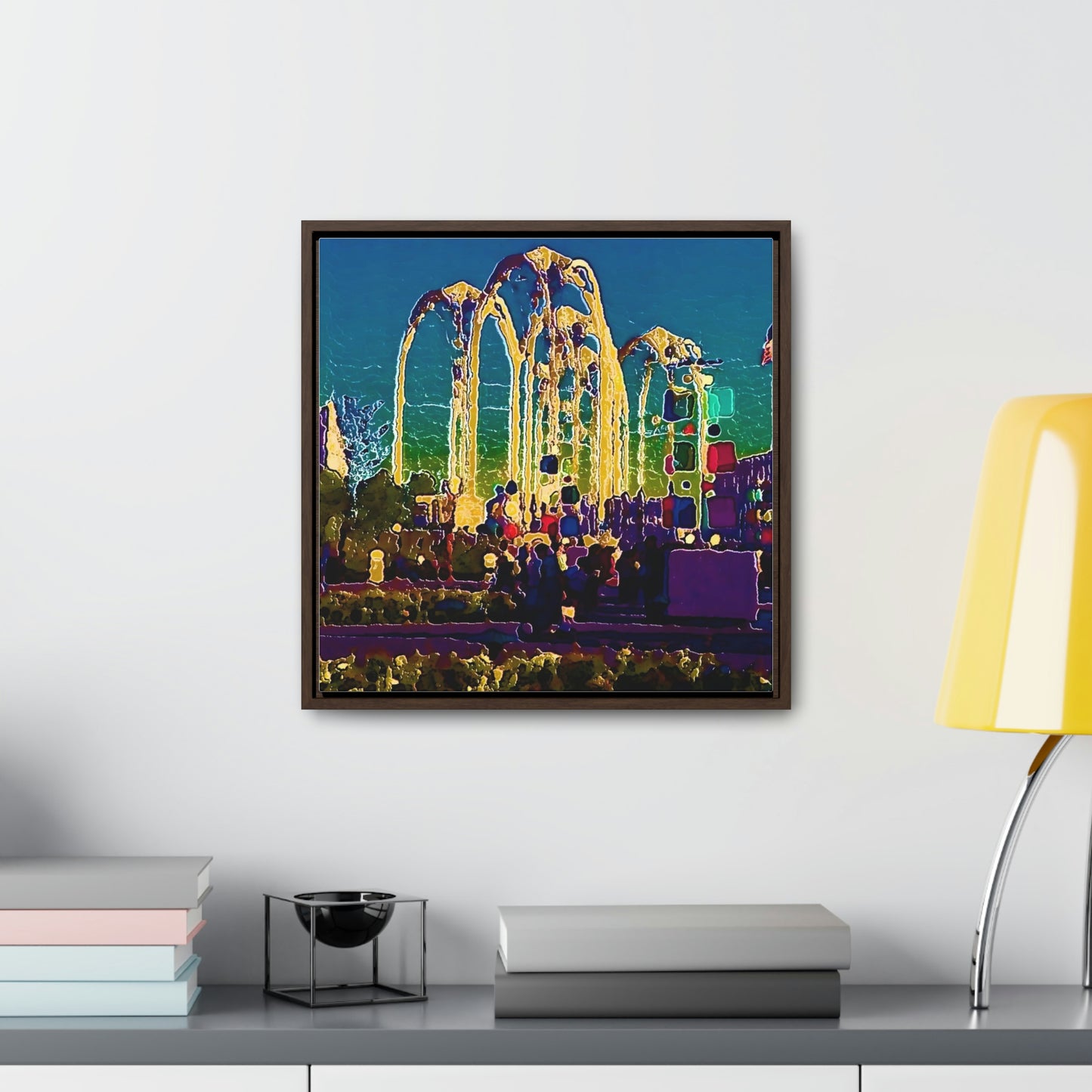 Gallery Canvas Wraps, Square Frame ... "Arches 'Like-No-Other' ... " Seattle World's Fair: 1962. A Family Original ...