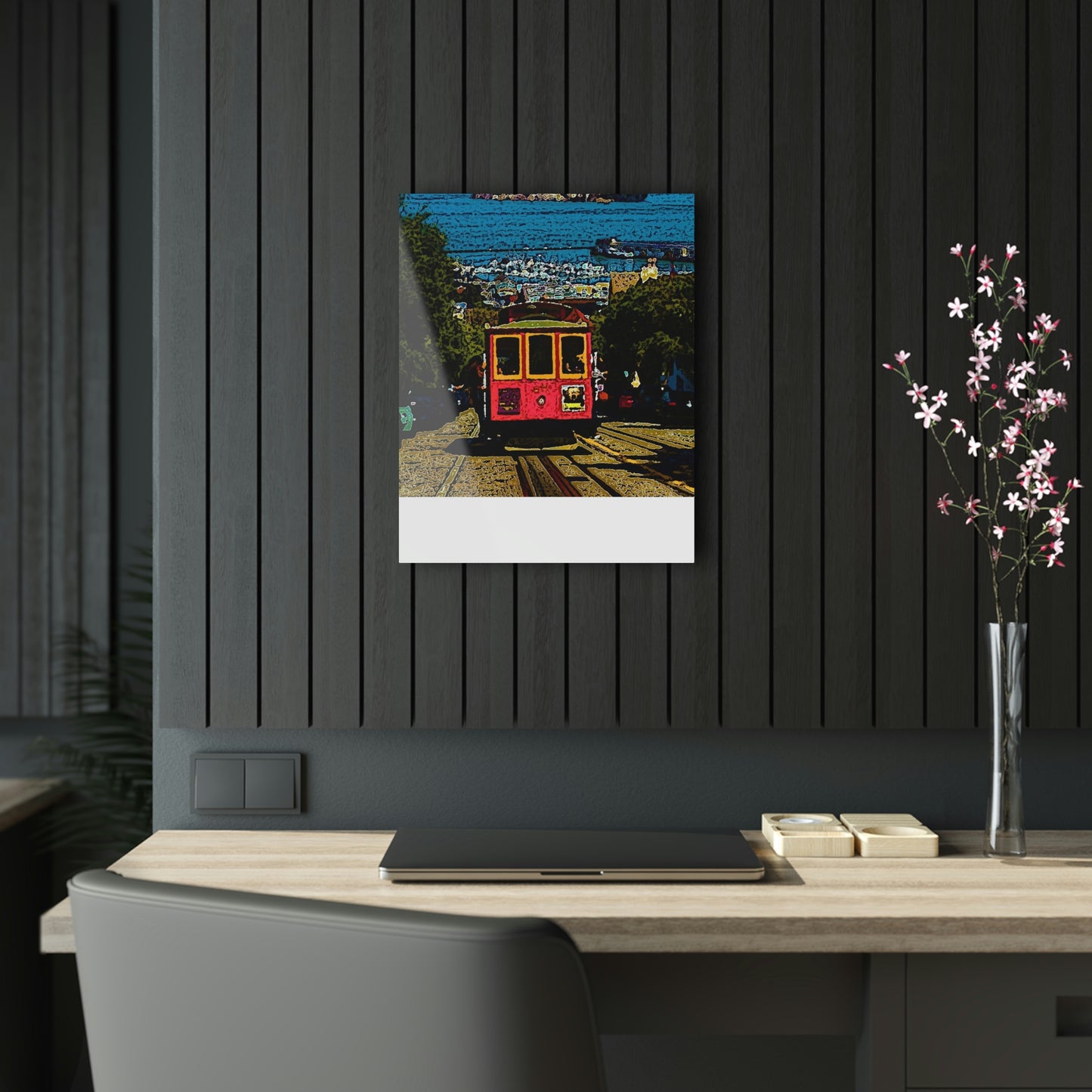 Acrylic Prints ... San Francisco ... 'A Rice-A-Roni-Treat' ... "A Cable Car Classic" ... Family Archives: 1973 ... Original Works ...