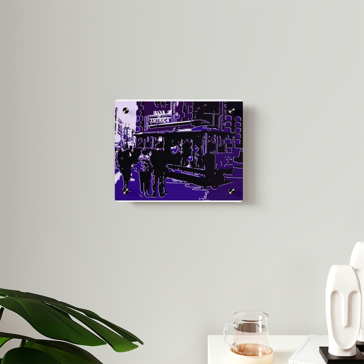Acrylic Wall Art Panels ... San Francisco ... 'Rice-A-Roni-A-San Francisco Treat' ... "A Cable Car Classic" ... Family Archives: 1973 ... Original Works ...