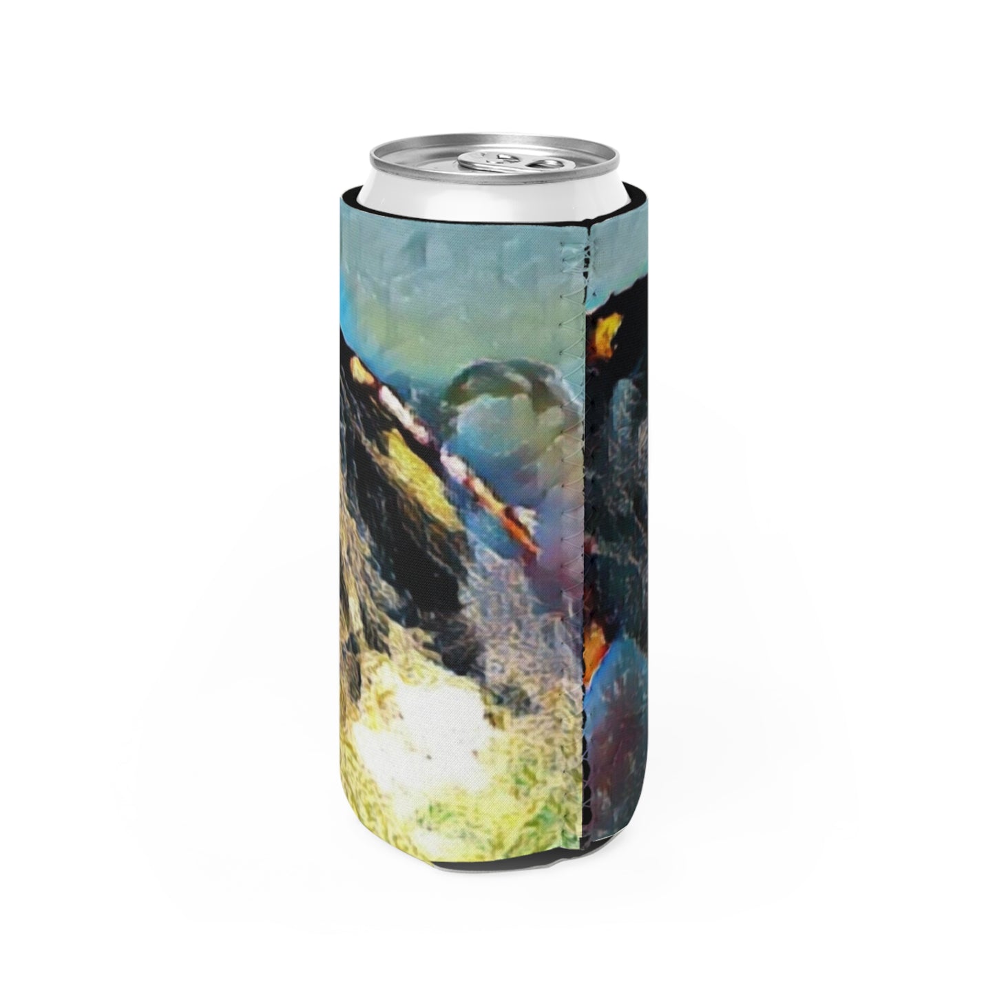 Slim Can Cooler ... An Extraordinary Humpback Breach ... 'With Explosive Energy' ... Family Archives (KPH) ... Circa: 21st Century. Maui, HI ... Original Works ...