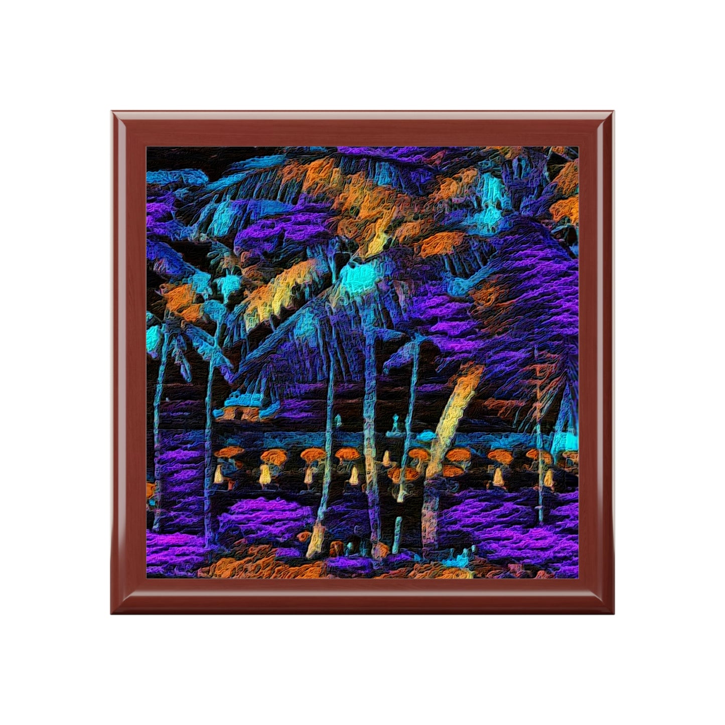 Jewelry Box ... "The Royal Hawai'ian: Waikiki Beach_Beach" ... Honolulu, HI ... Ocotber 2014 (Halloween) ... Original Works ...