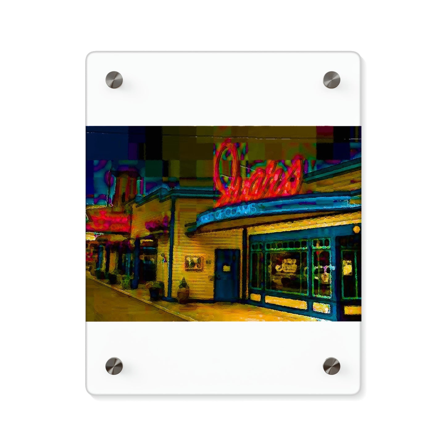 Acrylic Wall Art Panels ...  In-A-Hurry & Stressed? ... Remember: Keep "Clam" ... Clam_Happy ...  'Ivars: Seattle Waterfront' ... Personal Archives ... Original Works ...