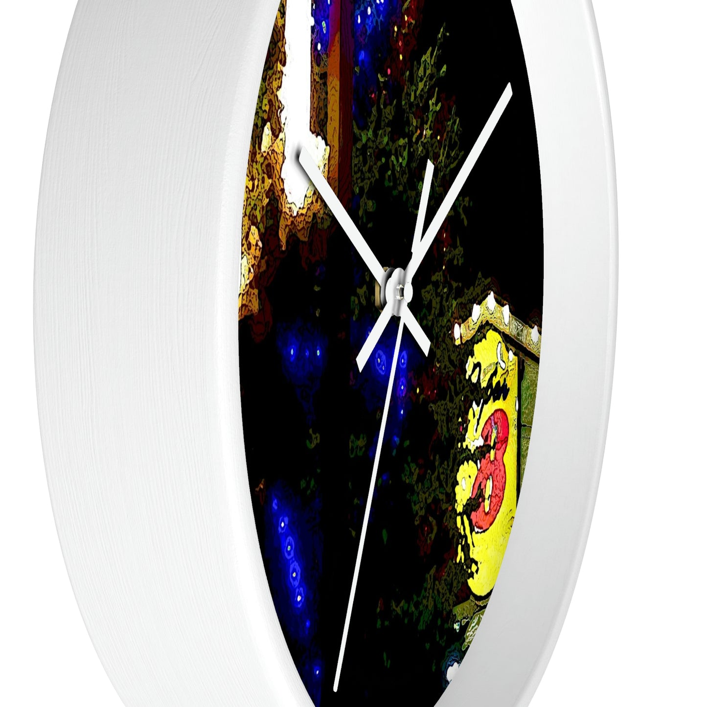 Wall clock ... A Very Nice Super-8 'On The Praire' ... Grangeville, Idaho ... Jan23 ... Original Works ...