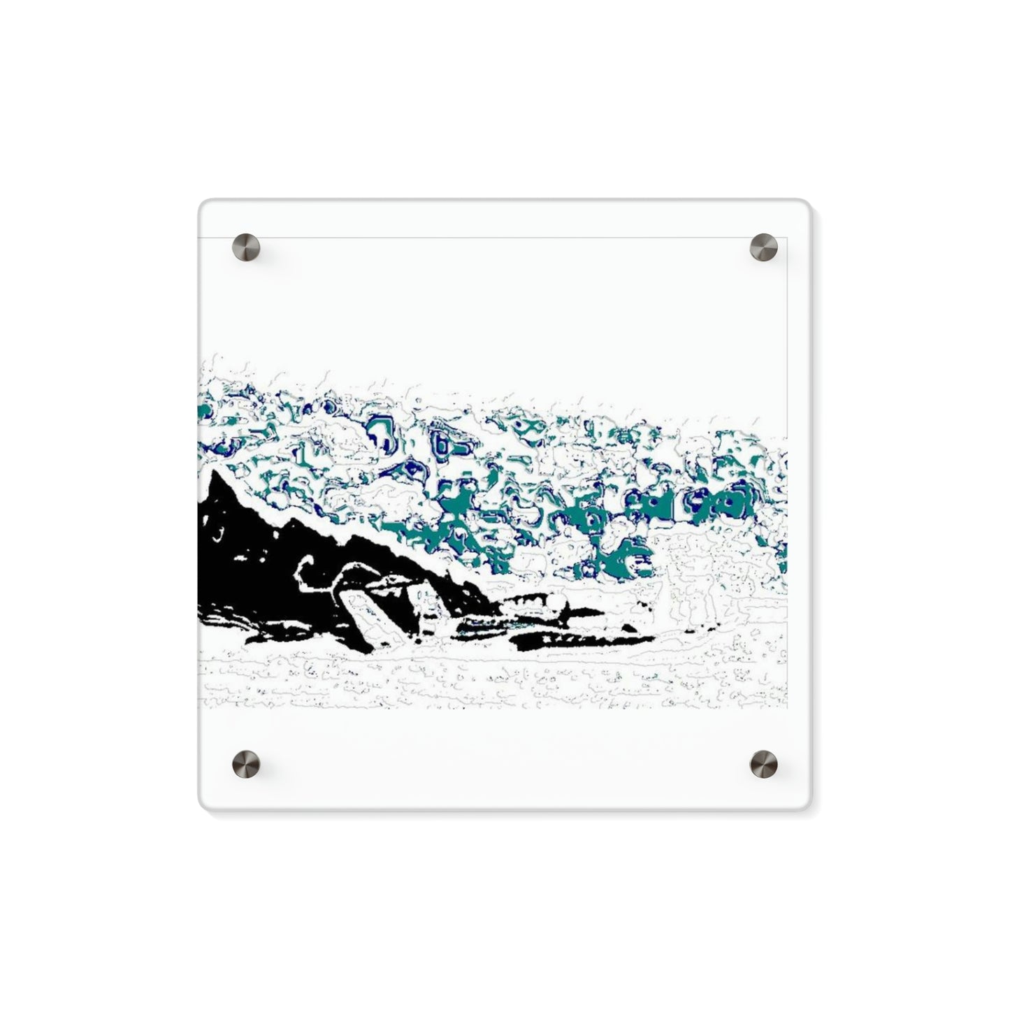Acrylic Wall Art Panels ... Seattle Columbia Cup On Lake Washington ... "Dave Wilcox Heads For The Win" ... Associate Gift-Photo ... Original Works ...