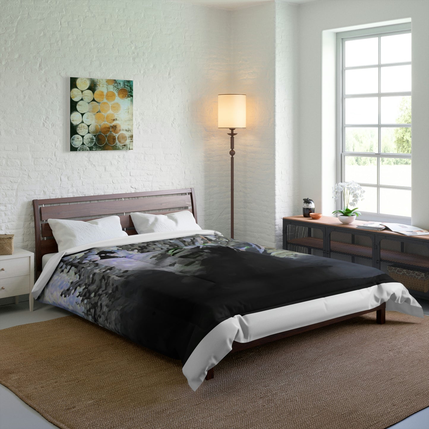Comforter ... "Come Fly With Us At CIP Airways" .. CIP: Central_Idaho-Properties ...