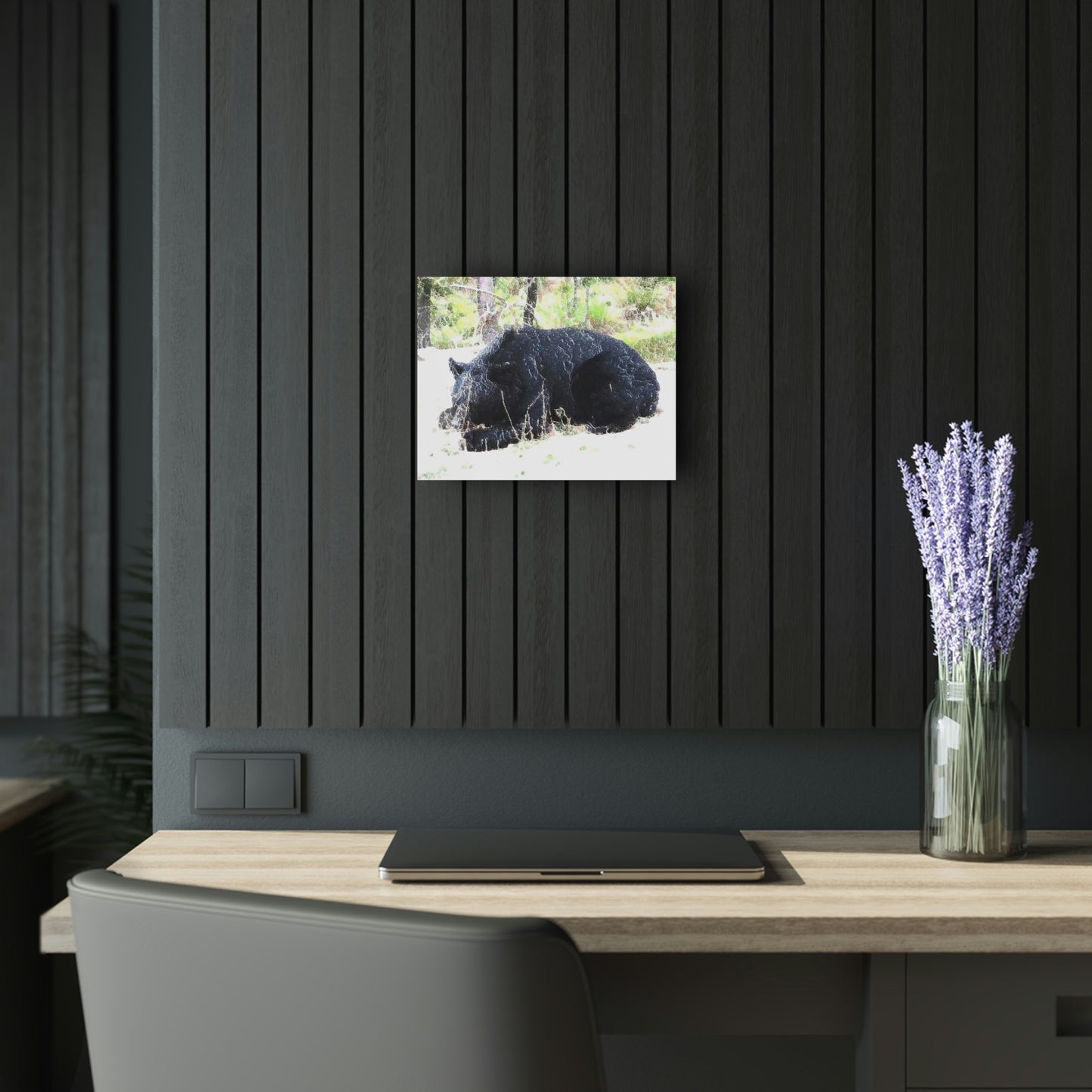 Acrylic Prints (French Cleat Hanging) ... RCY: "Rhett Creek Yogi ... '500 Lbs Of Autumn Season Hunger' ..."  ... September 2022 ... Central Idaho ... Original Works ...
