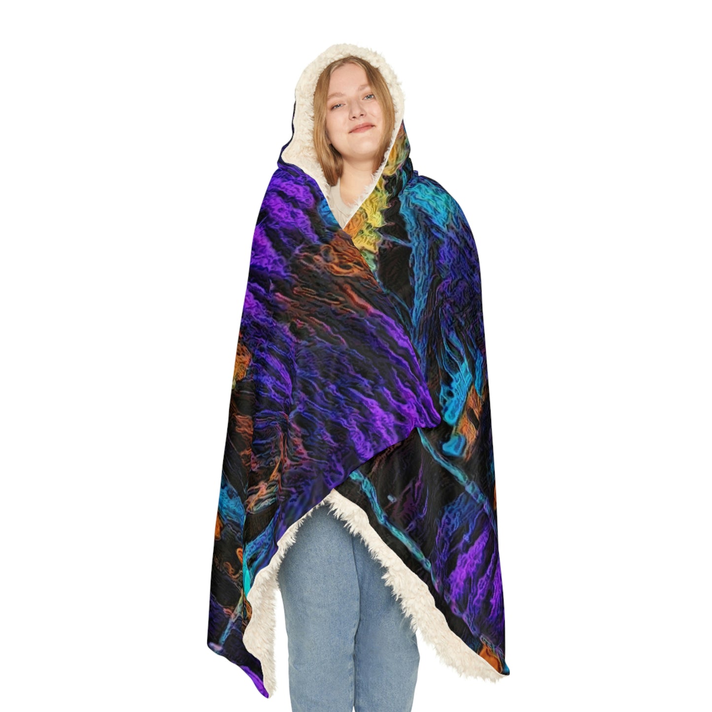 Snuggle Blanket ... "The Royal Hawai'ian: Waikiki Beach_Beach" ... Honolulu, HI ... October 2014 (Halloween) ... Original Works ...