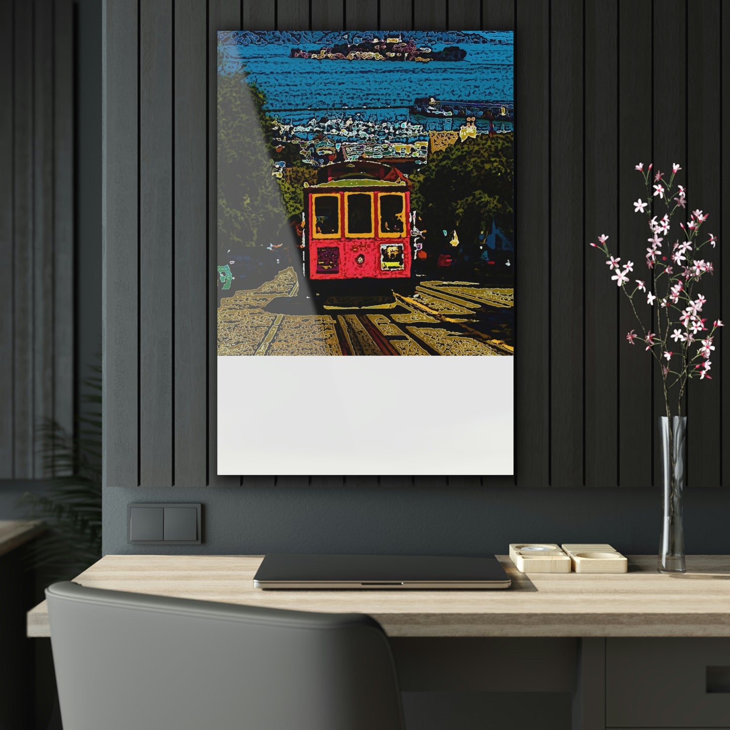 Acrylic Prints ... San Francisco ... 'A Rice-A-Roni-Treat' ... "A Cable Car Classic" ... Family Archives: 1973 ... Original Works ...