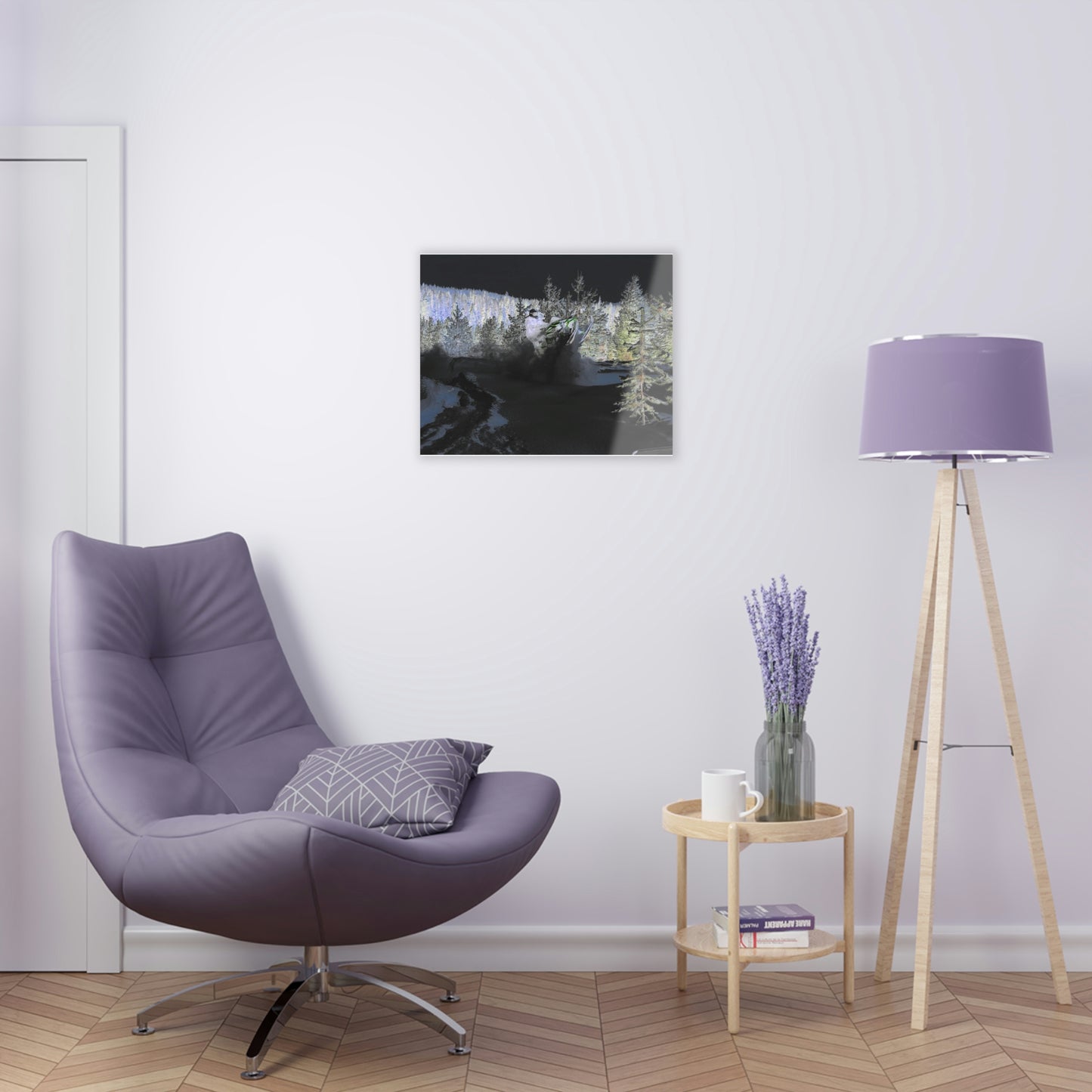 Acrylic Prints ... "No Time 'Like-Air-Time' ..." ... A True Master At His Craft ... December 2022, Rhett Creek, Idaho ... Original Works ...