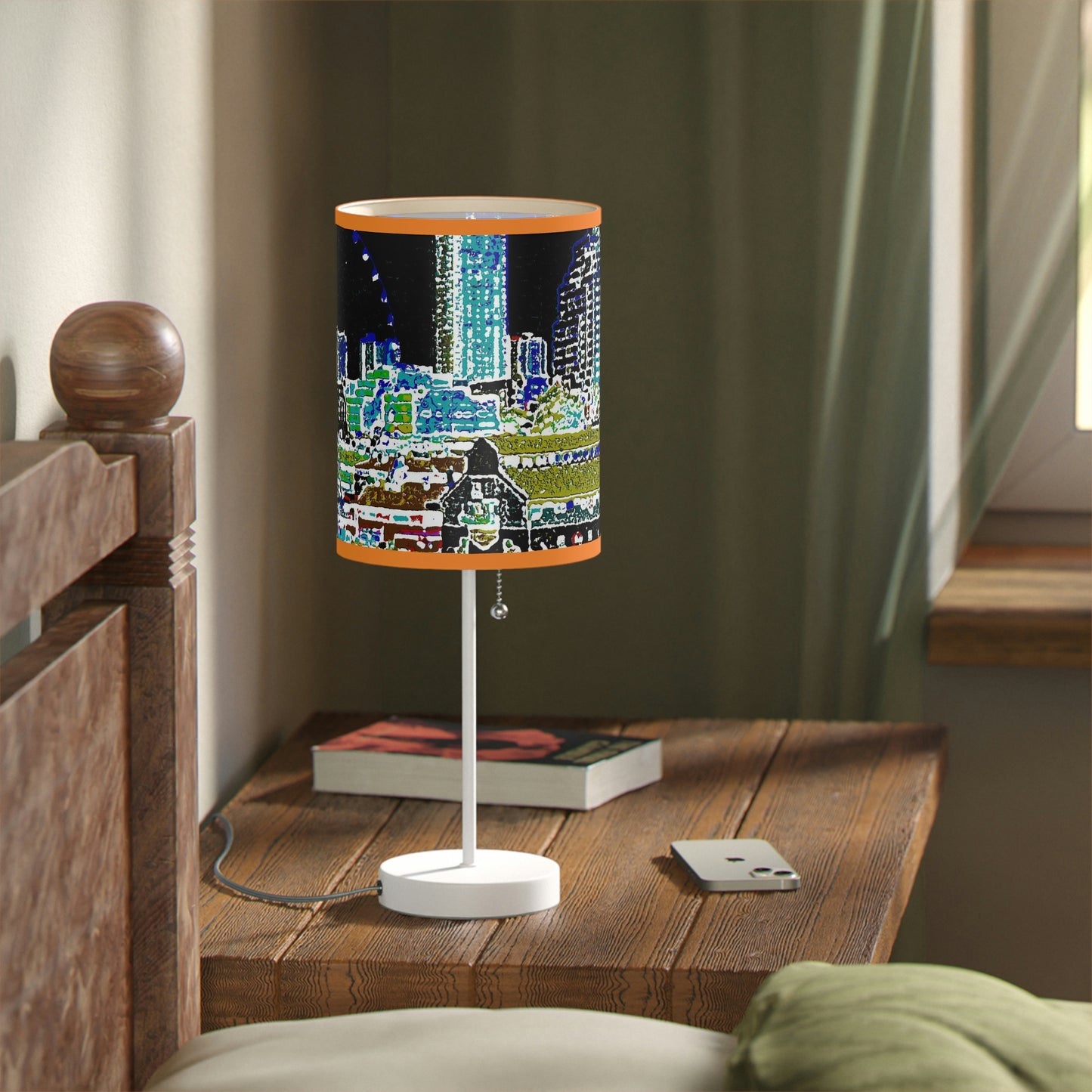 Lamp on a Stand, US|CA plug ... That Classic Wheel ... 'Seattle's Wheel' ... & Old Classic Waterside Vendors ...  'Family Archives' ... Original Works ...