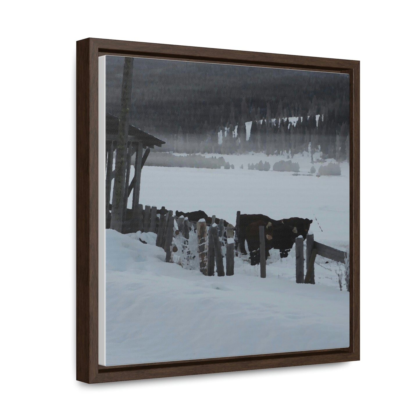 Gallery Canvas Wraps, Square Frame