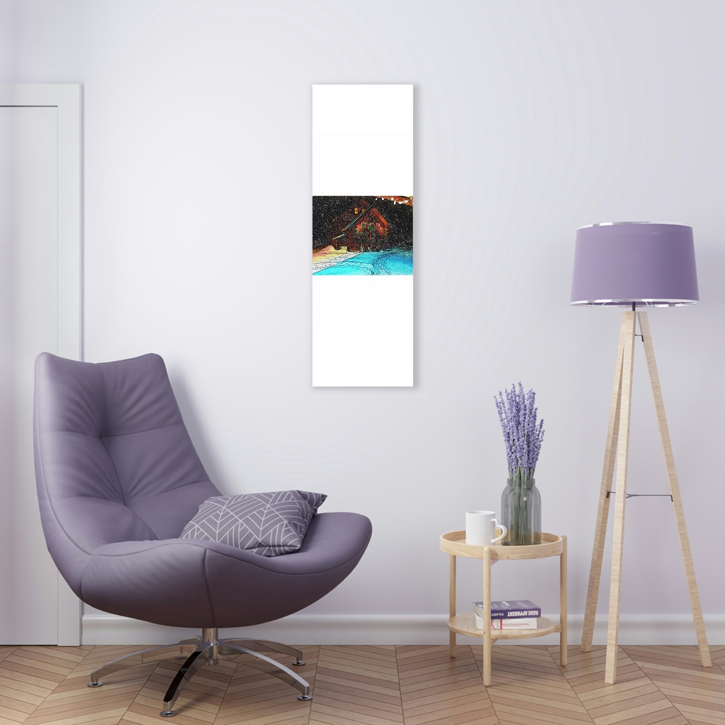 Acrylic Prints ... A Cold ... A Very Snowy ... "A Tranquil & Quiet Morning In Mountainous Central Idaho" ... Original Works ...