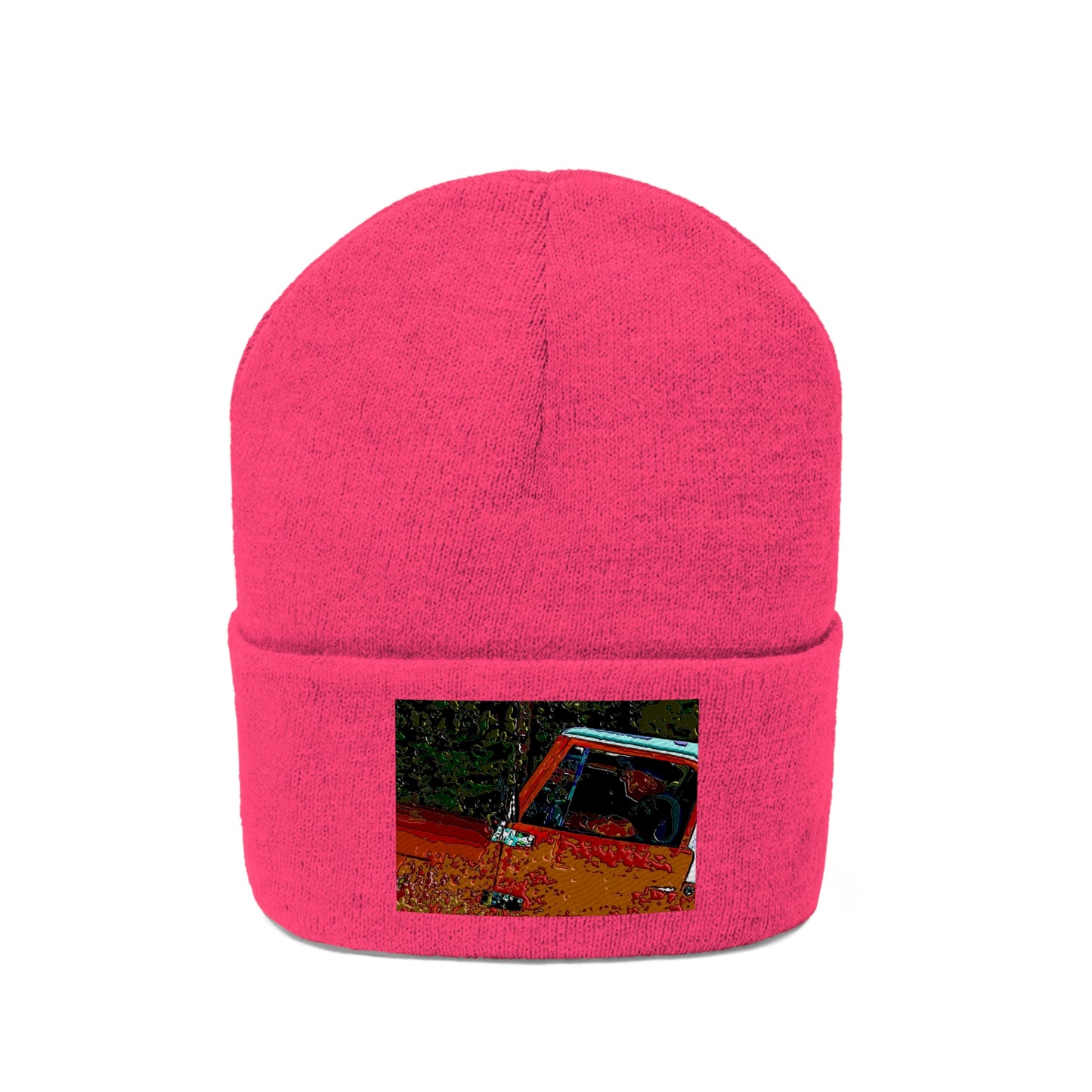 Knit Beanie ... How-To-Drive-Idaho's-Mountain_Roads ... "Like A Professional" ... "Truckin' Like The Doo-Dah-Man" ...