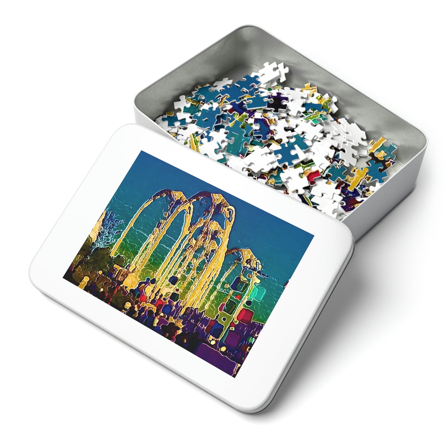 Jigsaw Puzzle (30, 110, 252, 500,1000-Piece) ... "Arches 'Like-No-Other' ... " Seattle World's Fair: 1962. A Family Original ...