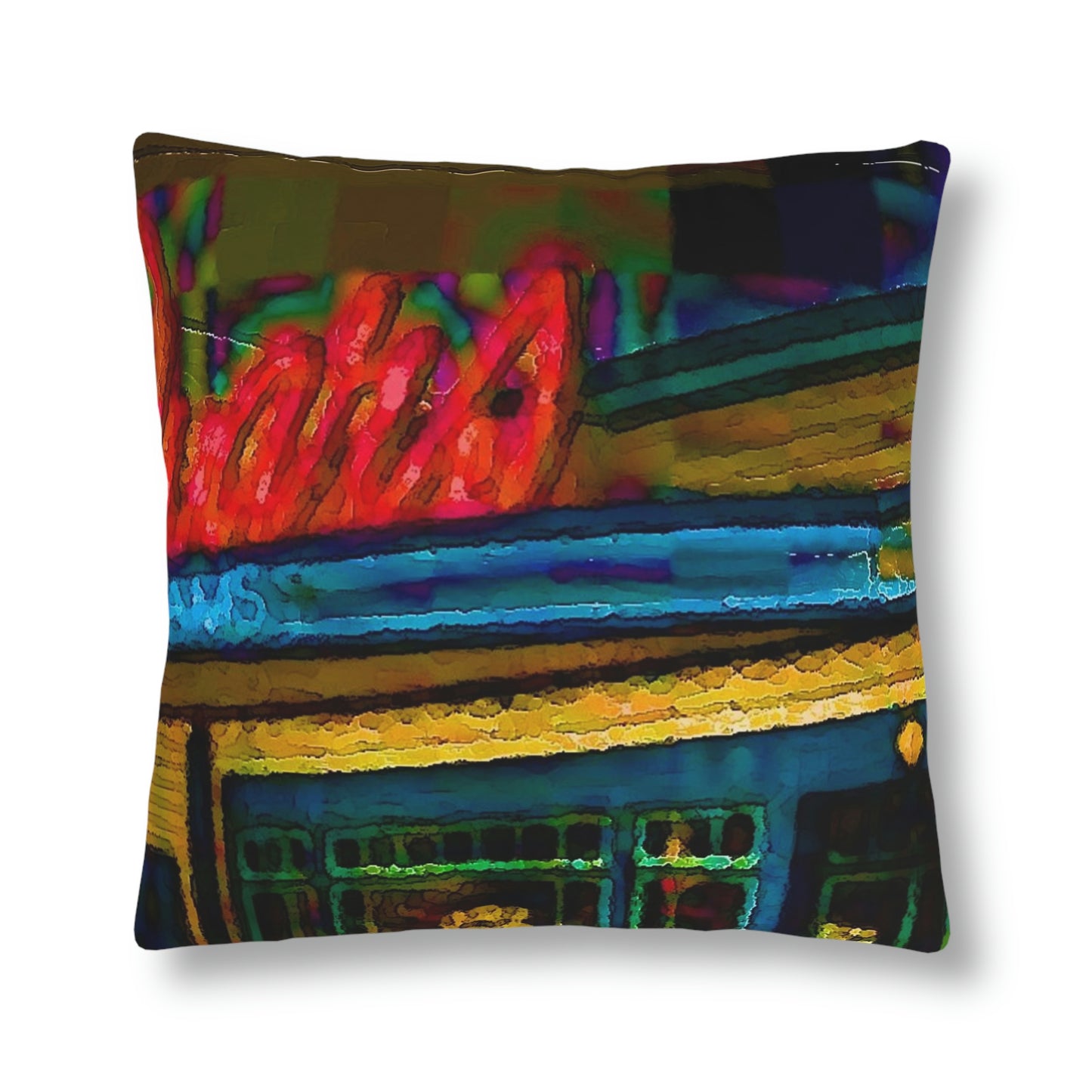 Waterproof Pillows ... In-A-Hurry & Stressed? ... Remember: Keep "Clam" ... Clam_Happy ...  'Ivars: Seattle Waterfront' ... Personal Archives ... Original Works ...