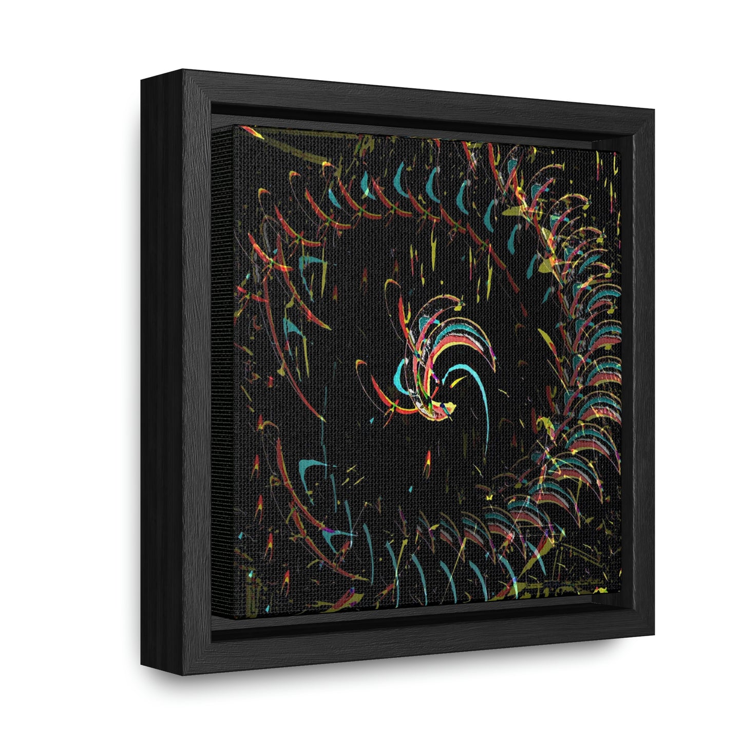 Gallery Canvas Wraps, Square Frame ... "Waning Moon" ... Central Idaho ... October 2022 ... Rendering Time: 22 Hours ... Original Works ...