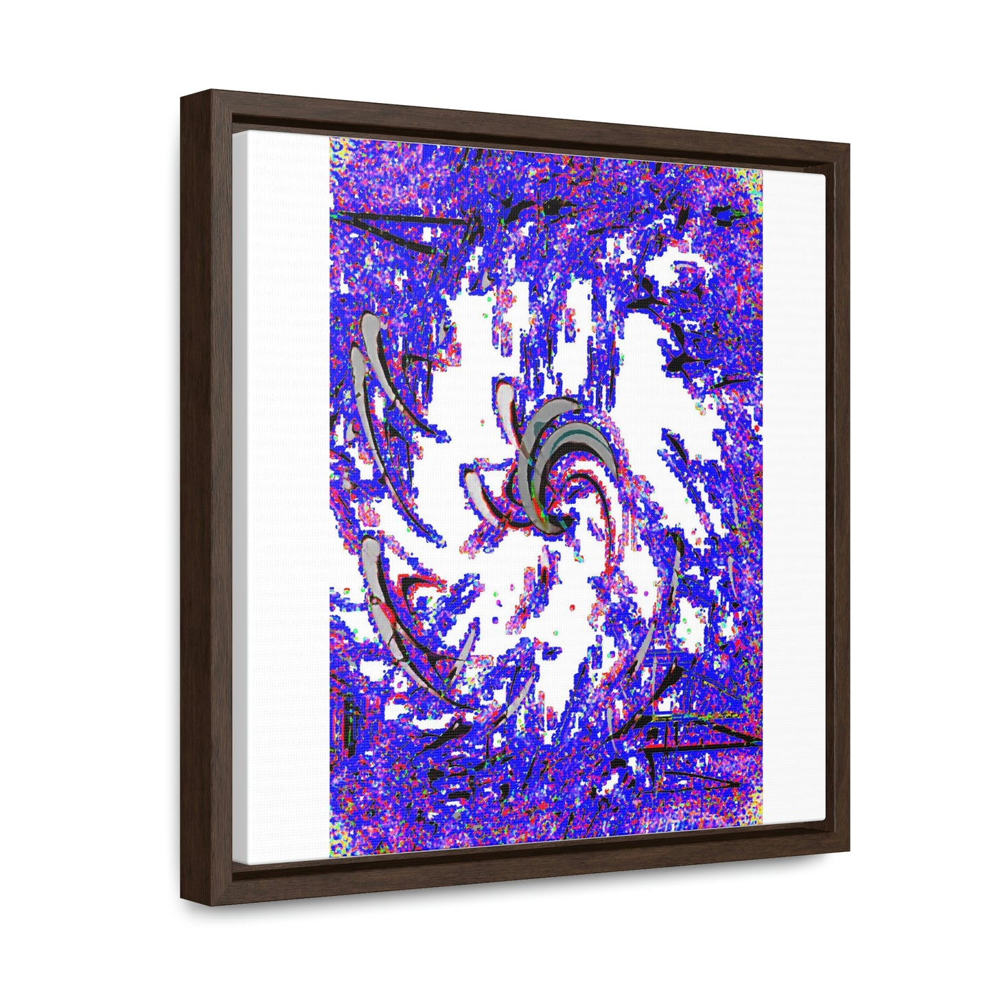 Gallery Canvas Wraps, Square Frame ... "Waning Moon" ... Central Idaho ... October 2022 ... Rendering Time: 22 Hours ... Original Works ...