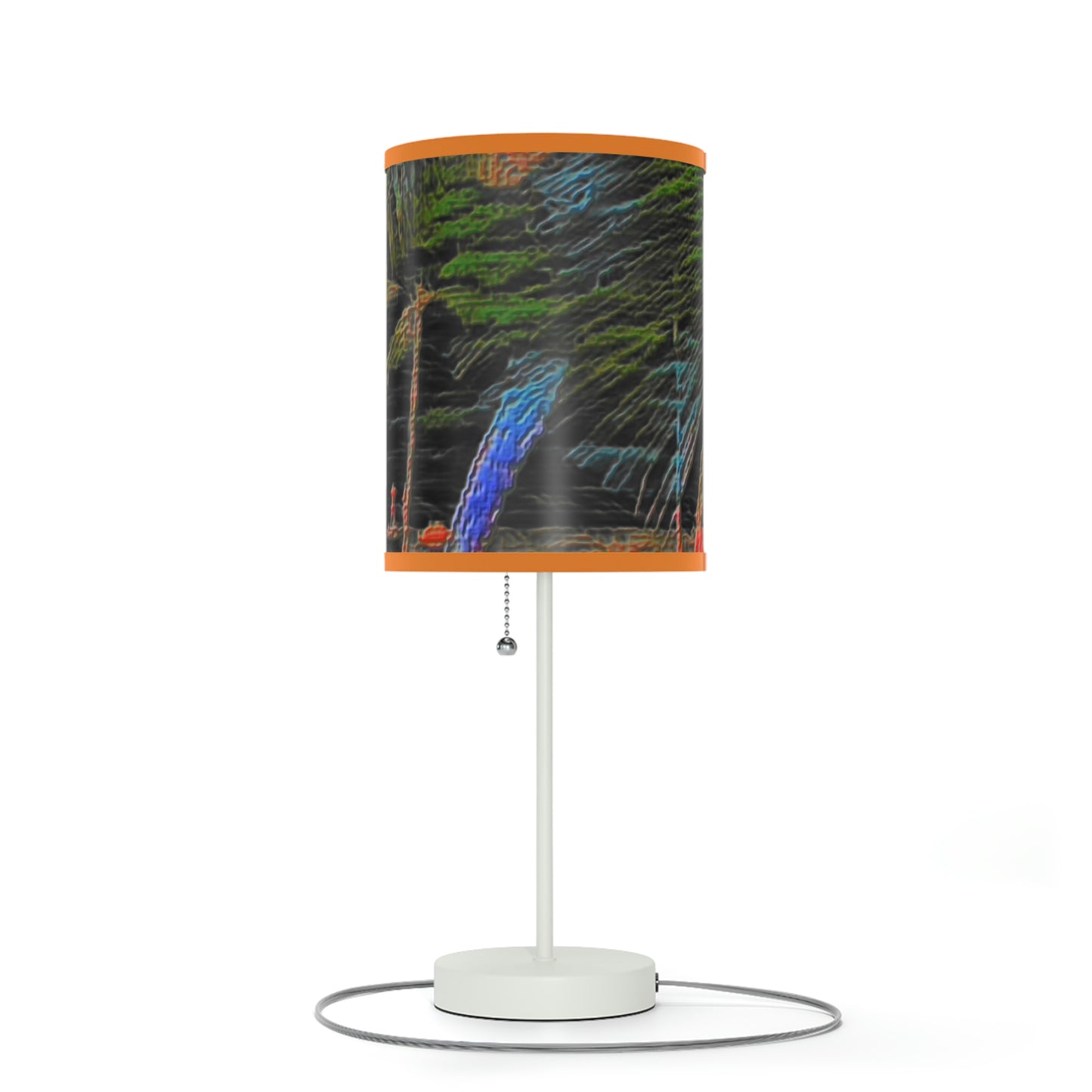 Lamp on a Stand, US|CA plug ... "The Royal Hawai'ian: Waikiki Beach_Beach" ... Honolulu, HI ... Ocotber 2014 (Halloween) ... Original Works ...