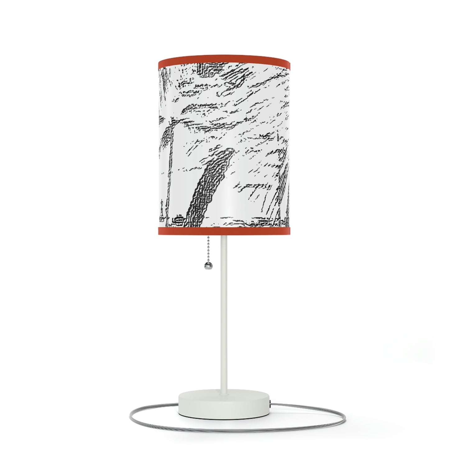 Lamp on a Stand, US|CA plug ... "The Royal Hawai'ian: Waikiki Beach_Beach" ... Honolulu, HI ... Ocotber 2014 (Halloween) ... Original Works ...