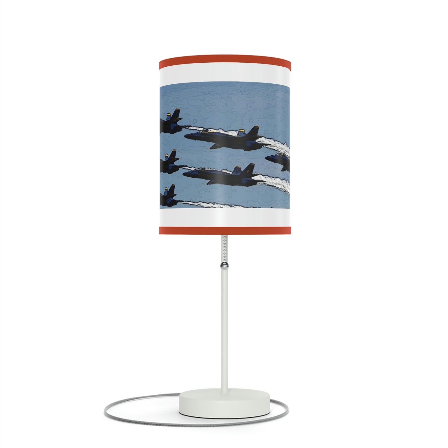 Lamp on a Stand, US|CA plug ... Seattle Seafair ..."Blue Angels Run Over Lake Washington" ... Circa Mid 1980's ... Dr FJ Holt ... Original Works ...