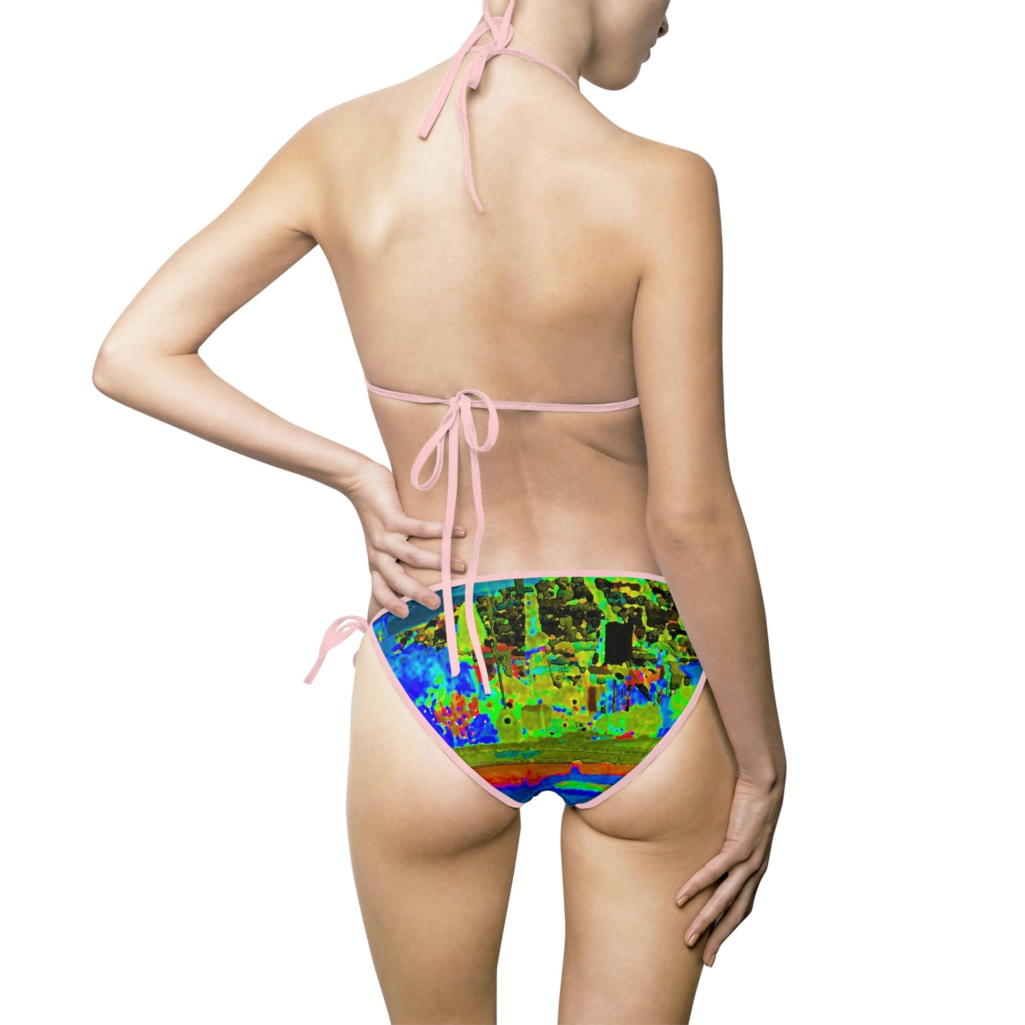 Women's Bikini Swimsuit ..."Lombard Street San Francisco, CA, USA" ... Family Archives 1970's ... Original Works ...