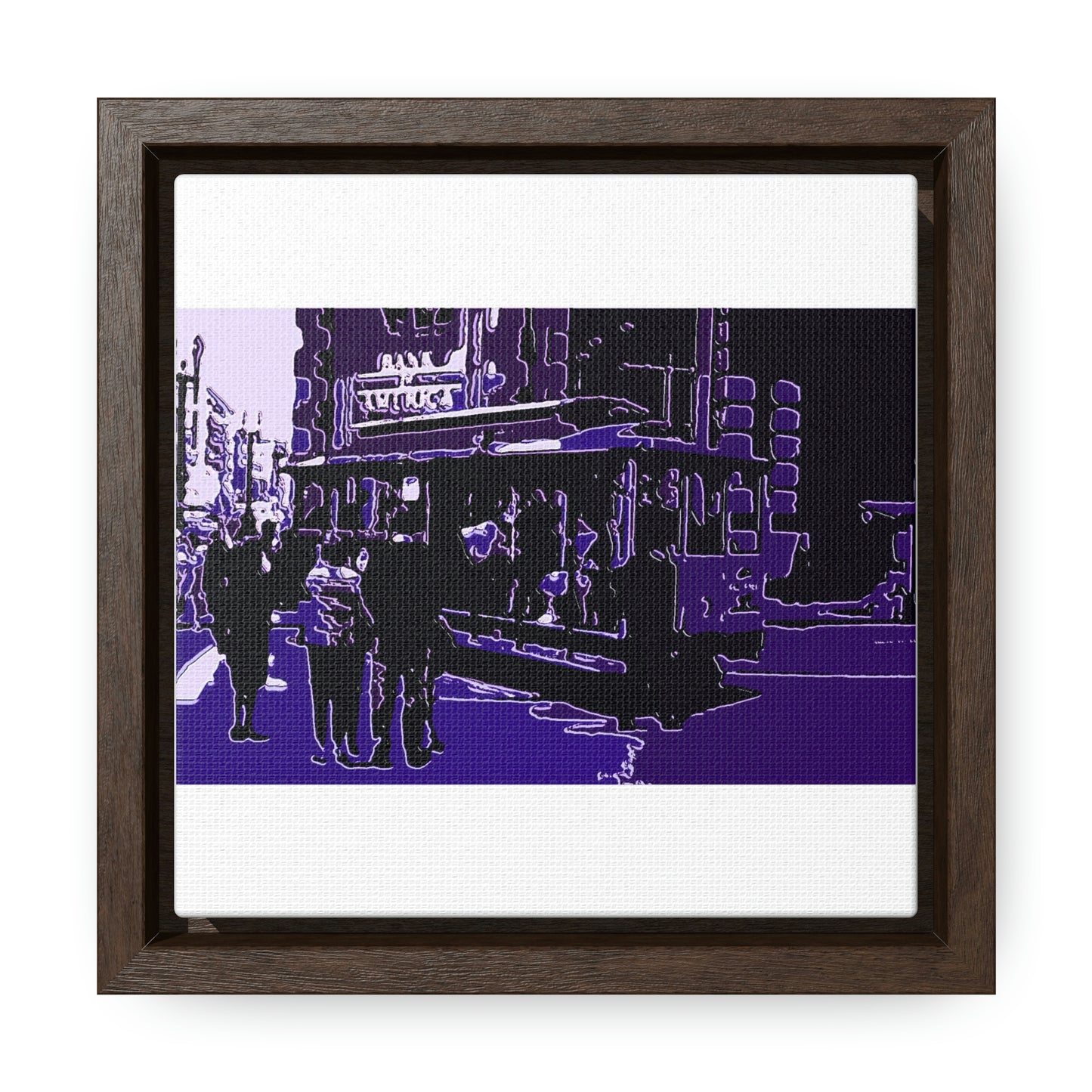 Gallery Canvas Wraps, Square Frame ... San Francisco ... 'Rice-A-Roni-A-San Francisco Treat' ... "A Cable Car Classic" ... Family Archives: 1973 ... Original Works ...