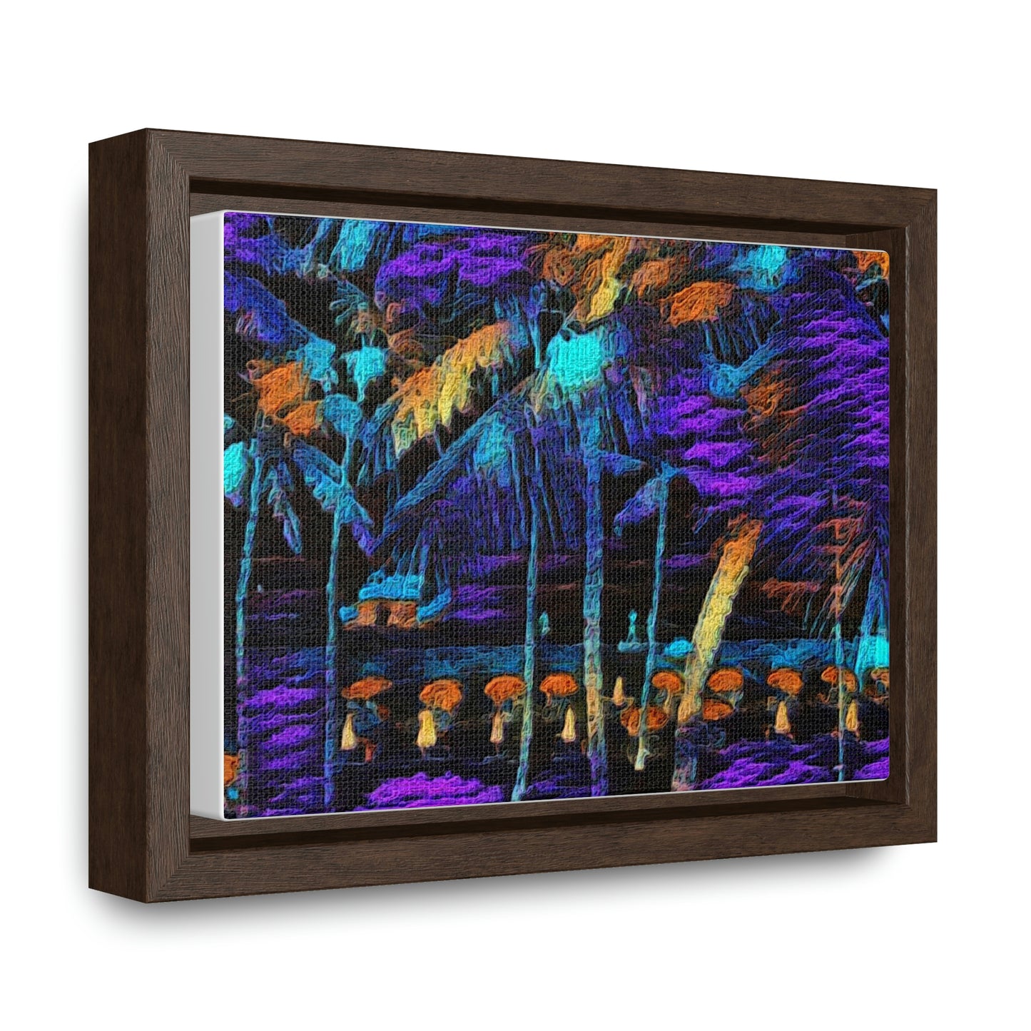 Gallery Canvas Wraps, Horizontal Frame ... "The Royal Hawai'ian: Waikiki Beach_Beach" ... Honolulu, HI ... Ocotber 2014 (Halloween) ... Original Works ...