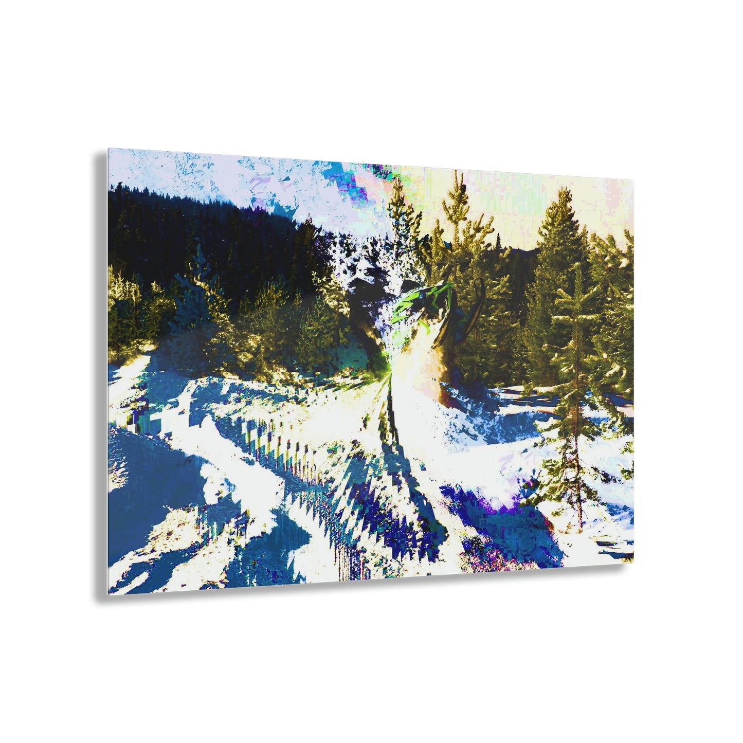 Acrylic Prints ... "No Time 'Like-Air-Time' ..." ... A True Master At His Craft ... December 2022, Rhett Creek, Idaho ... Original Works ...