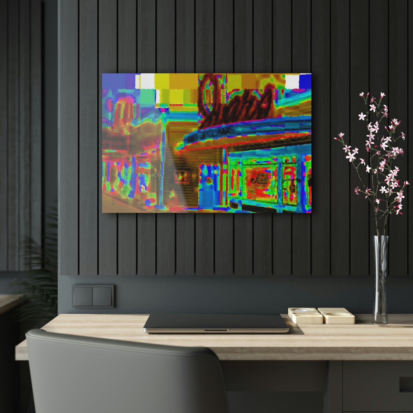 Acrylic Prints ...  In-A-Hurry & Stressed? ... Remember: Keep "Clam" ... Clam_Happy ...  'Ivars: Seattle Waterfront' ... Personal Archives ... Original Works ...