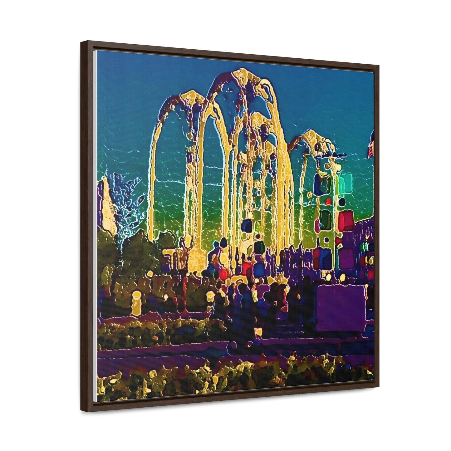 Gallery Canvas Wraps, Square Frame ... "Arches 'Like-No-Other' ... " Seattle World's Fair: 1962. A Family Original ...